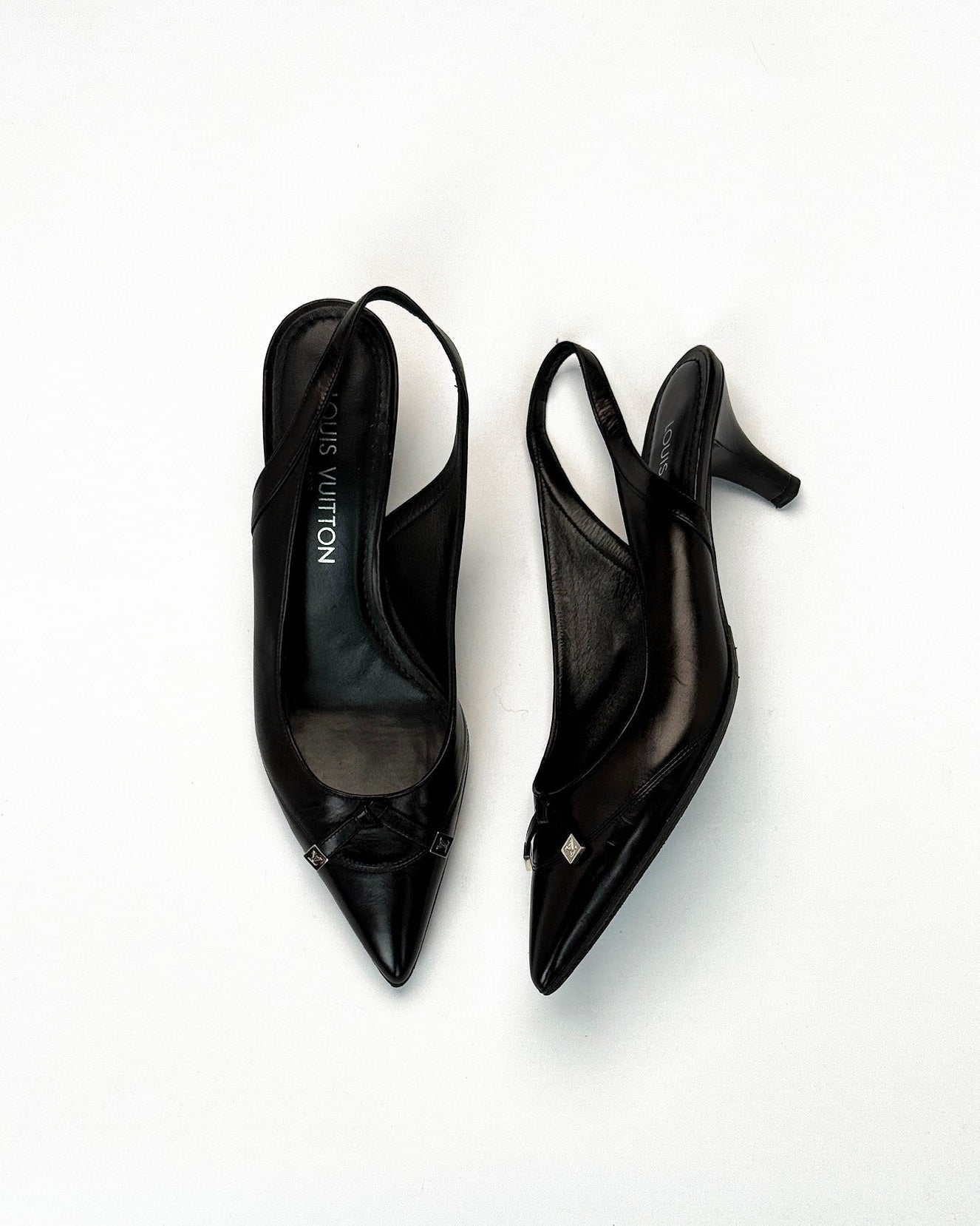 Louis Vuitton Pointed Toe Slingbacks • EU 37