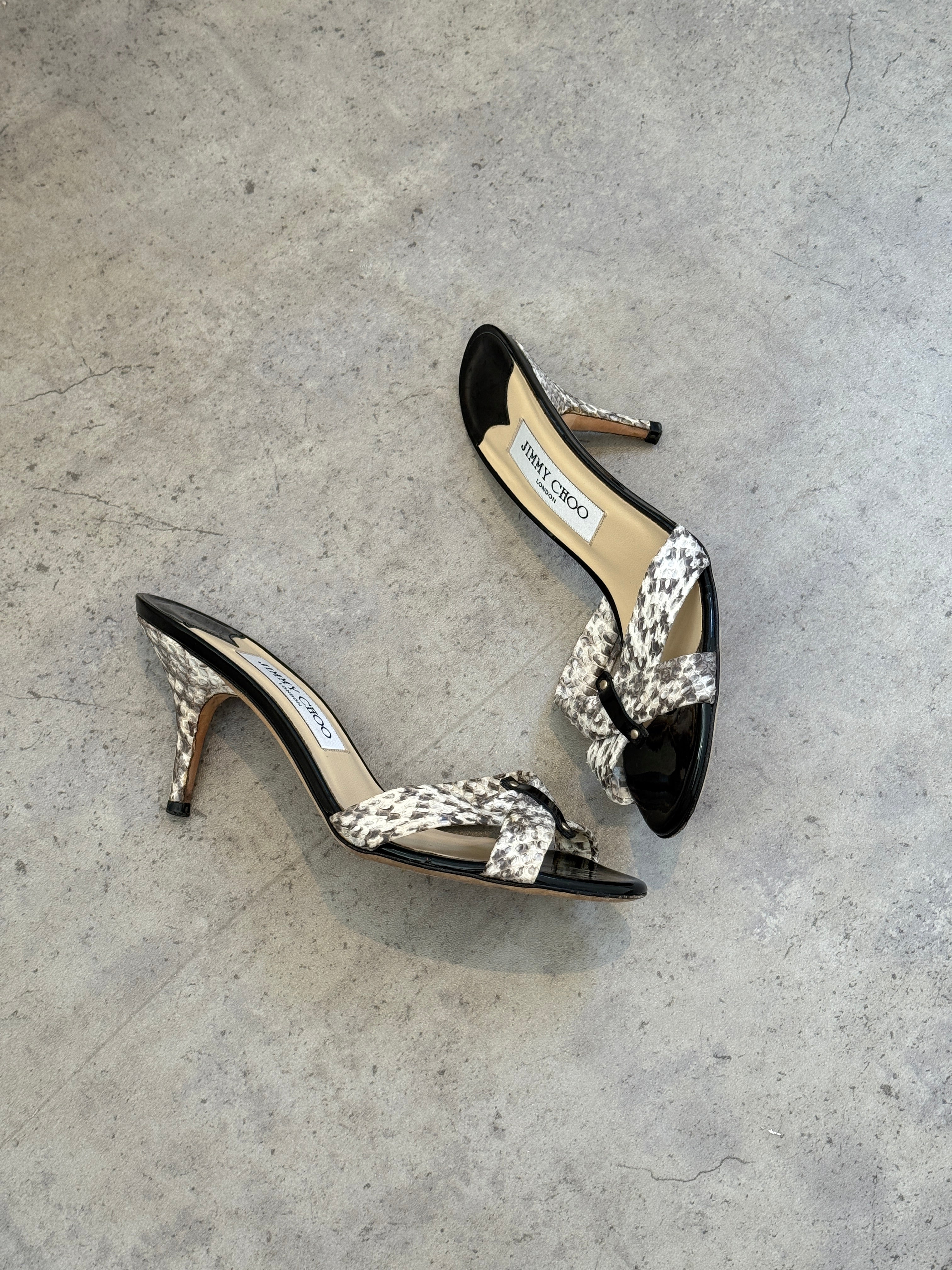 Jimmy Choo Snake Mules • EU 37.5