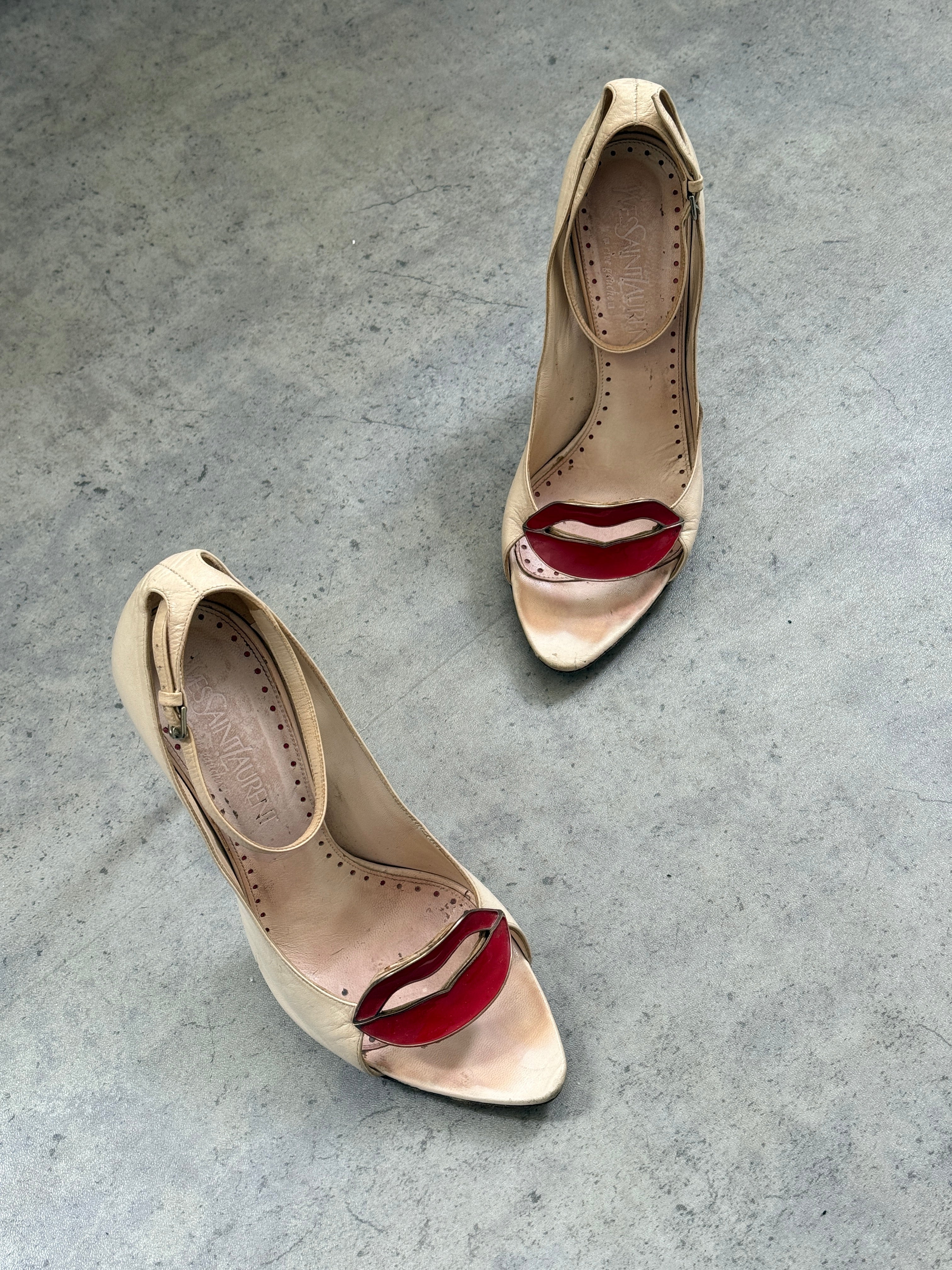 YSL SS 2003 Dali Heels • EU 38