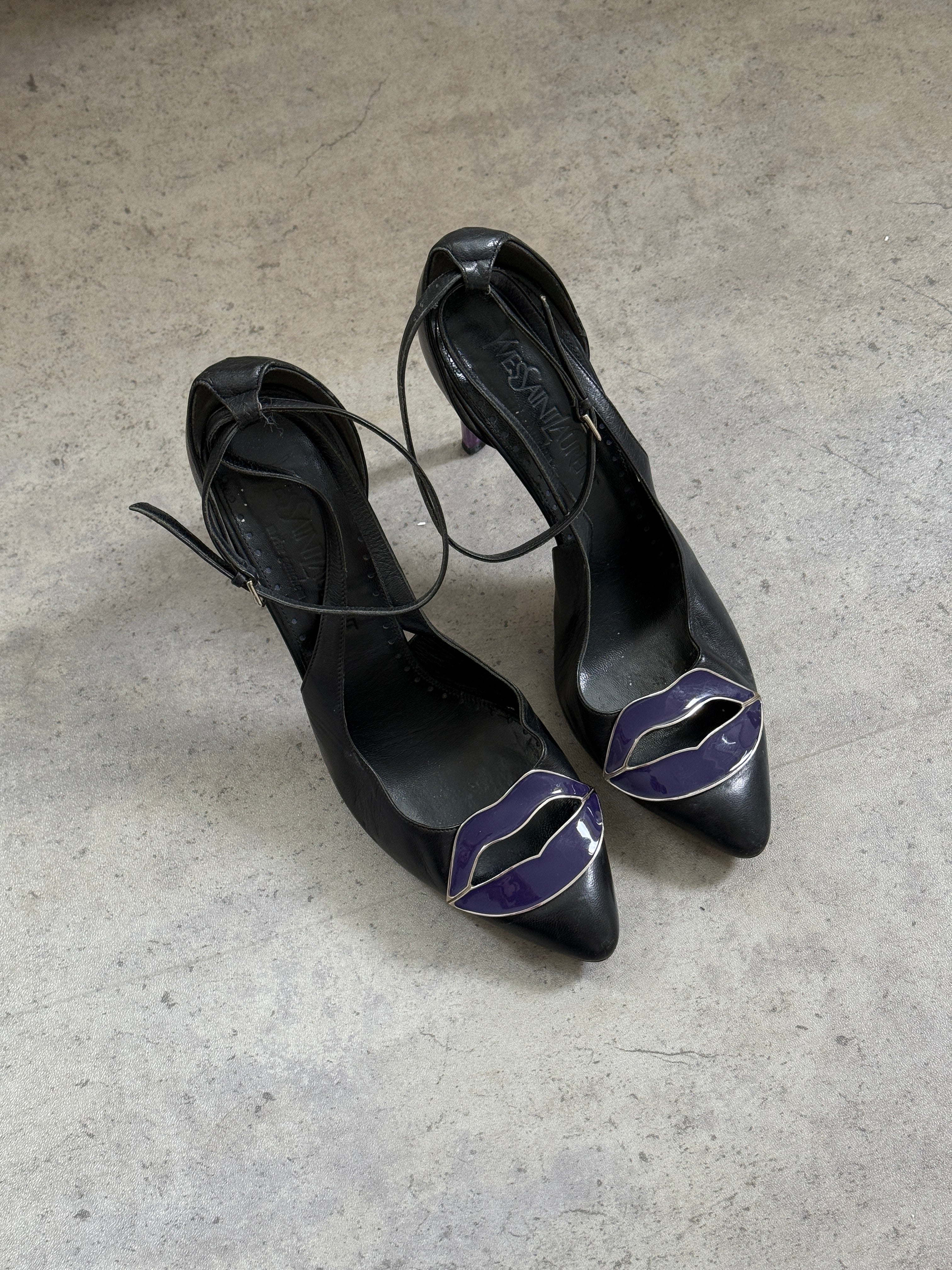 YSL SS 2003 Dali Heels • EU 38.5