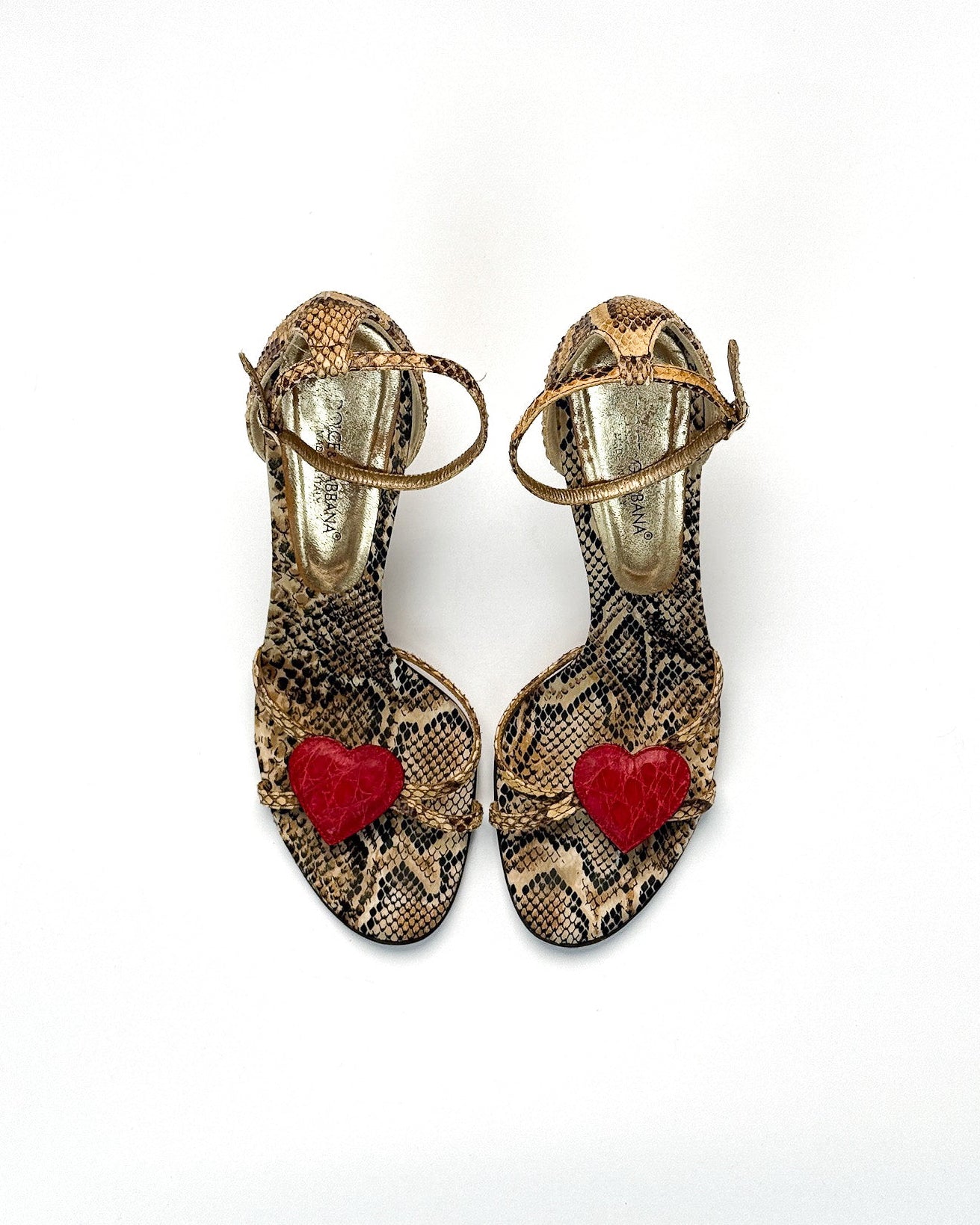 Dolce & Gabbana Heart Runway 2005 Heels • EU 38.5