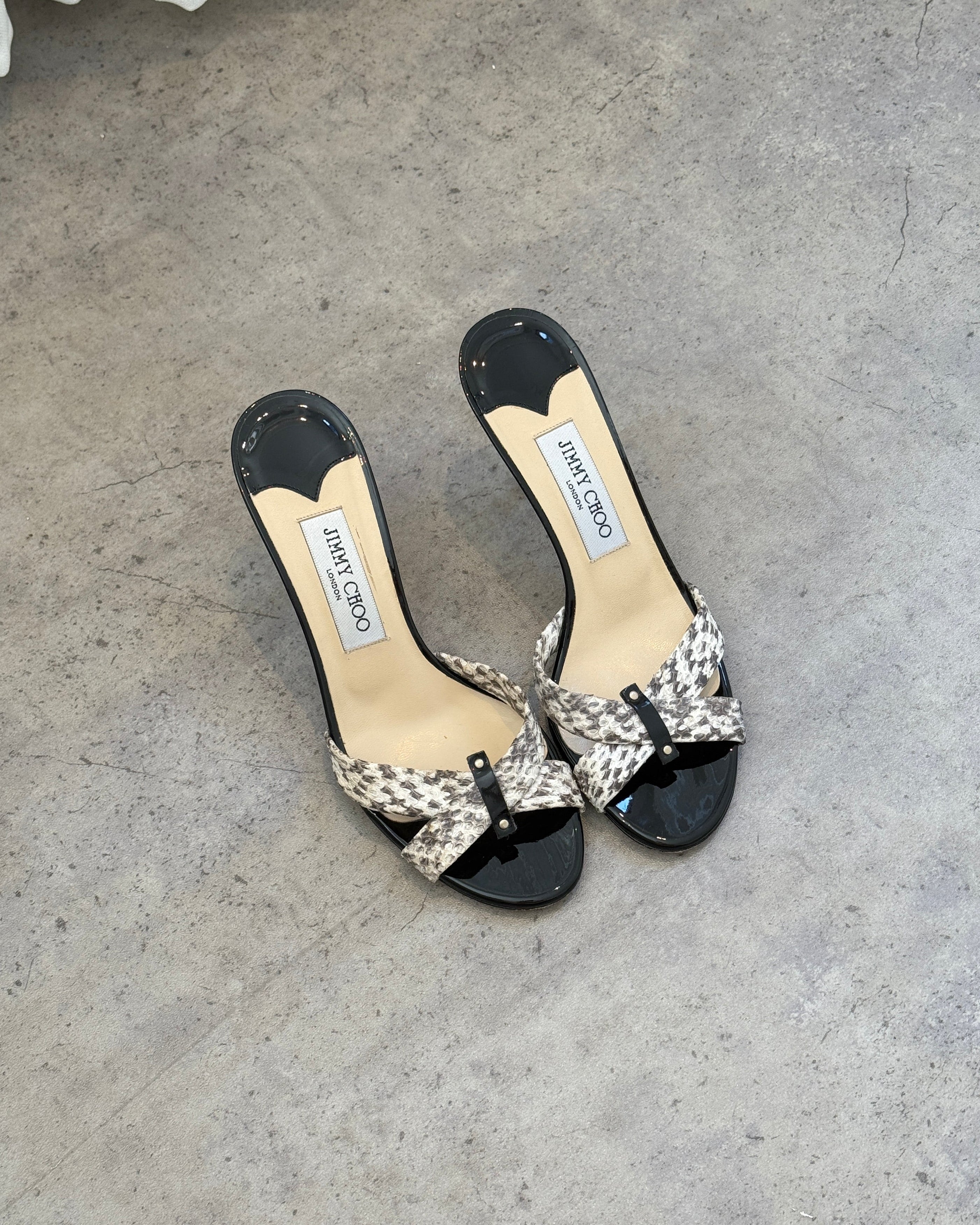Jimmy Choo Snake Mules • EU 37.5