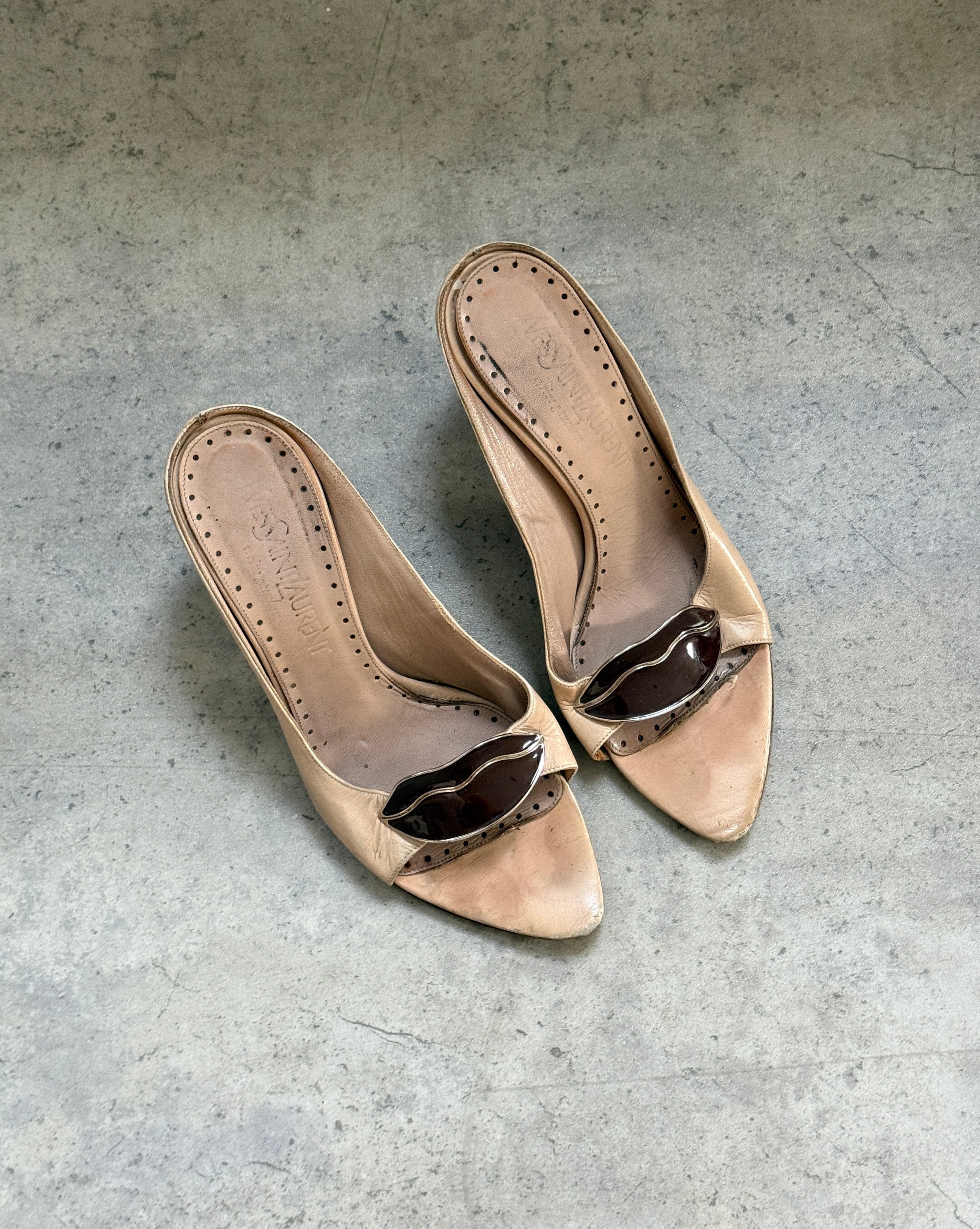 YSL SS 2003 Dali Mules • EU 37