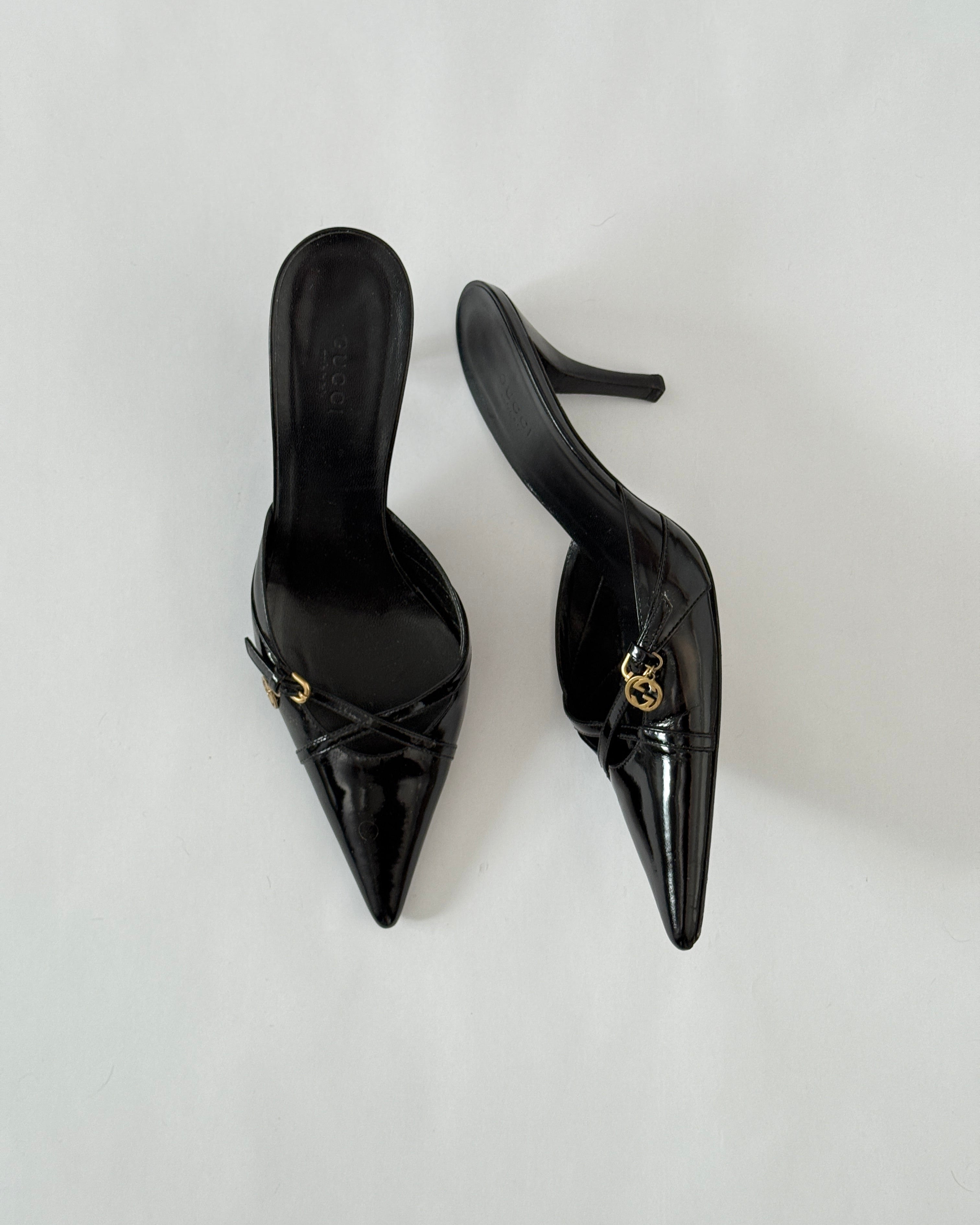 Gucci by Tom Ford GG Charm Mules • EU 39