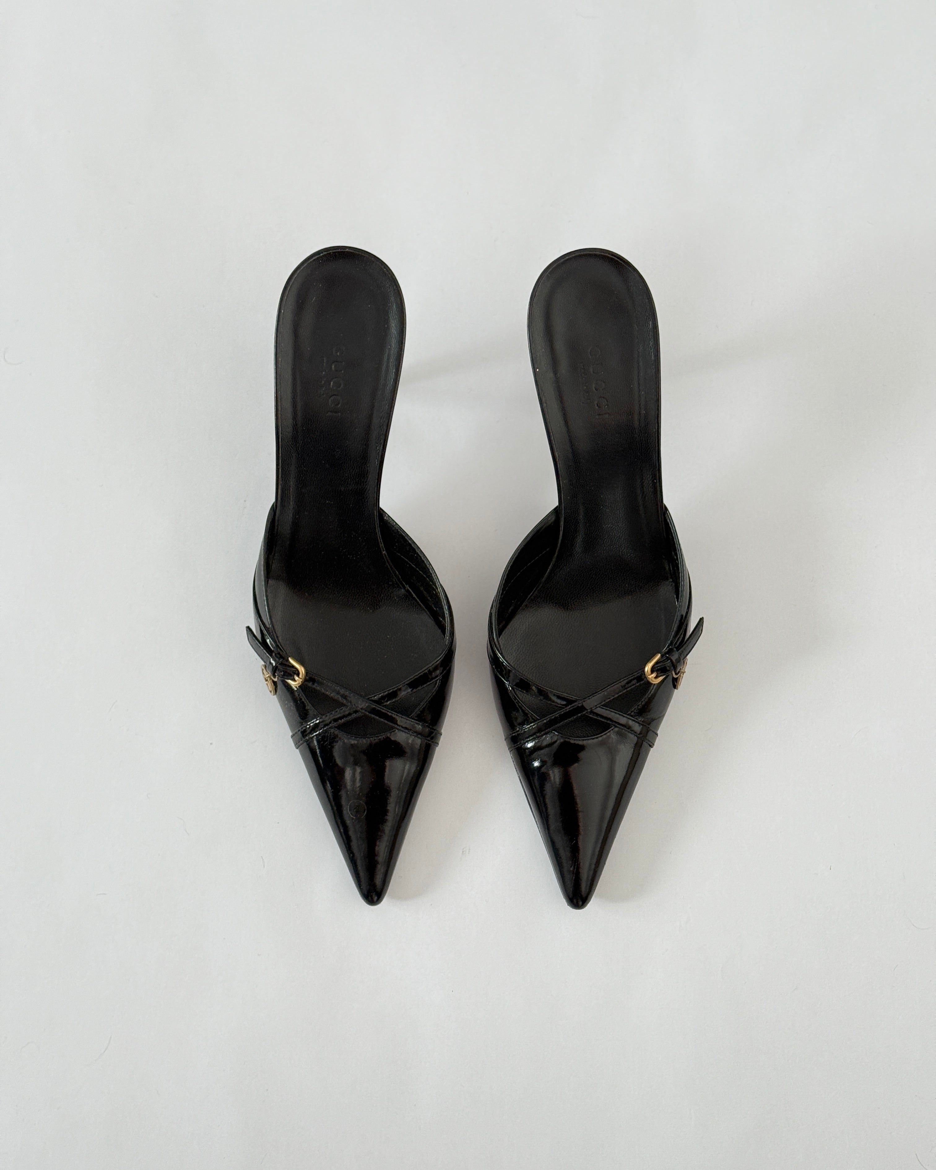 Gucci by Tom Ford GG Charm Mules • EU 39