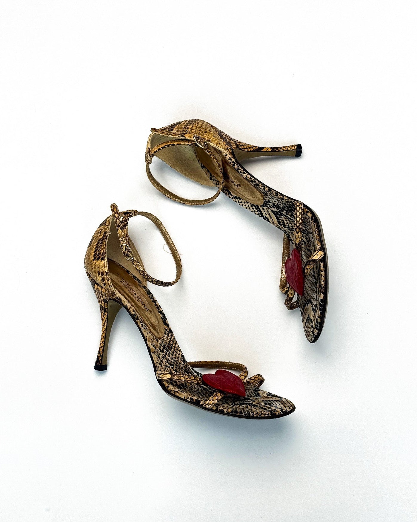 Dolce & Gabbana Heart Runway 2005 Heels • EU 38.5