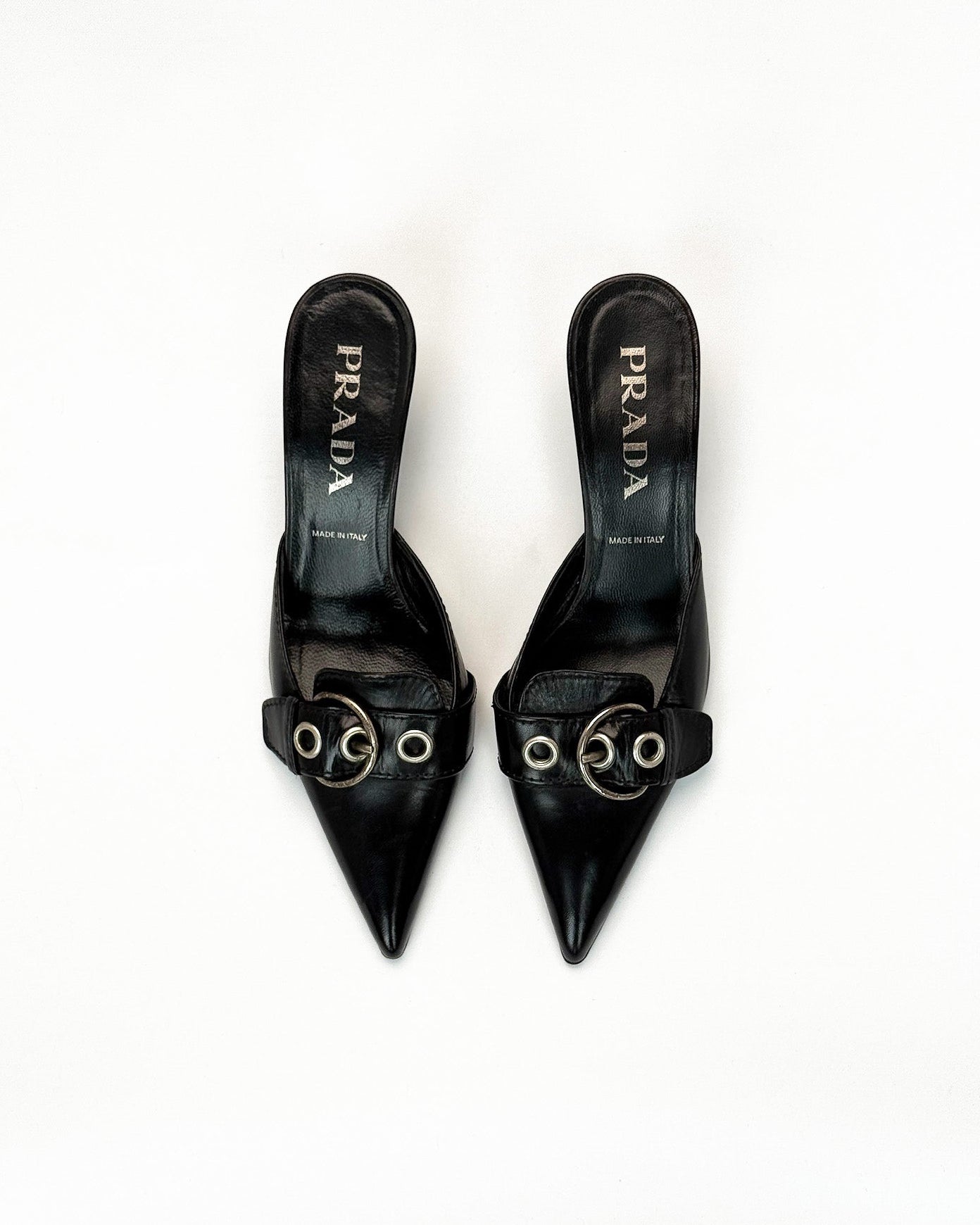 Prada Buckle Mules • EU 37.5