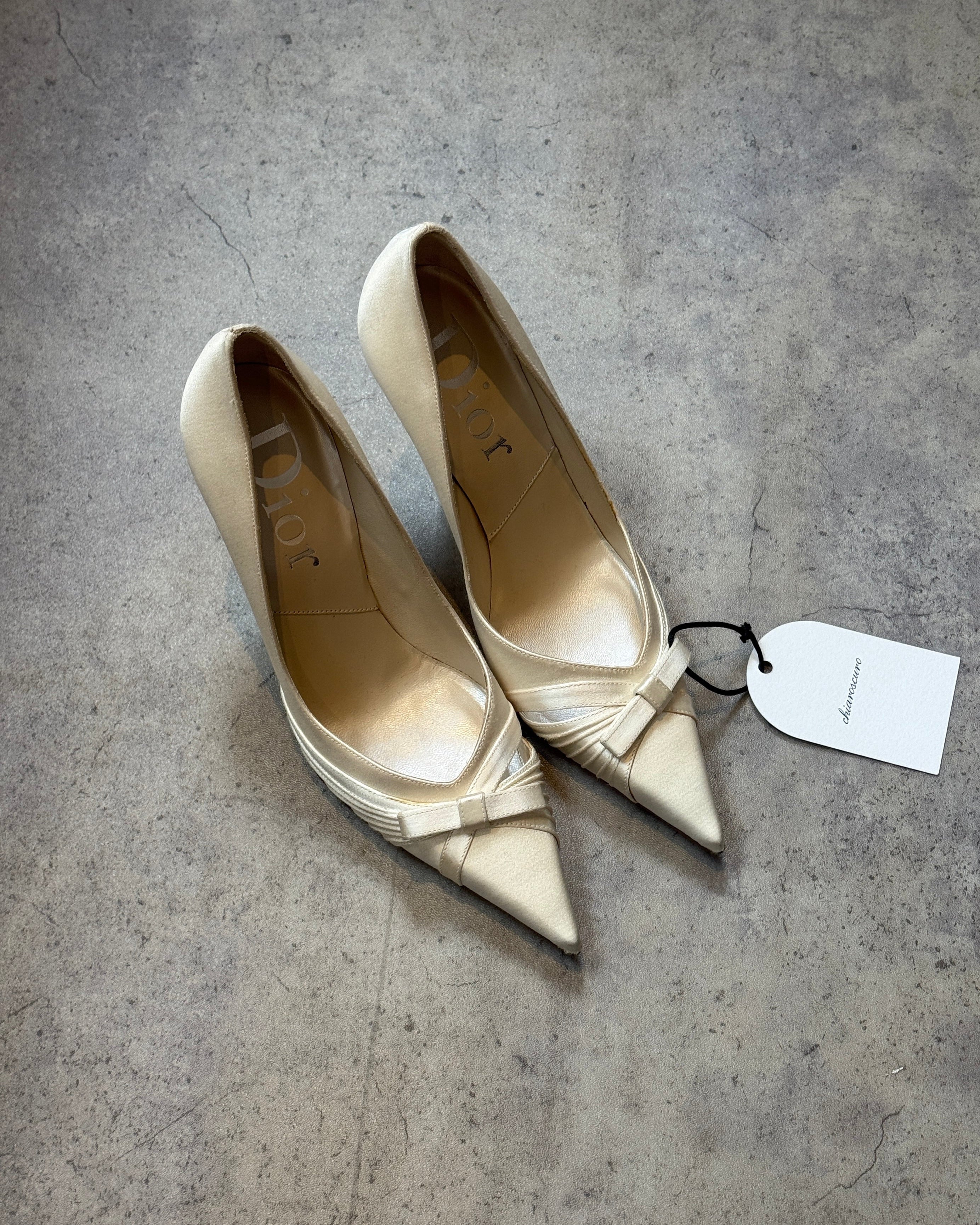 Dior Satin Court Heels • EU 37