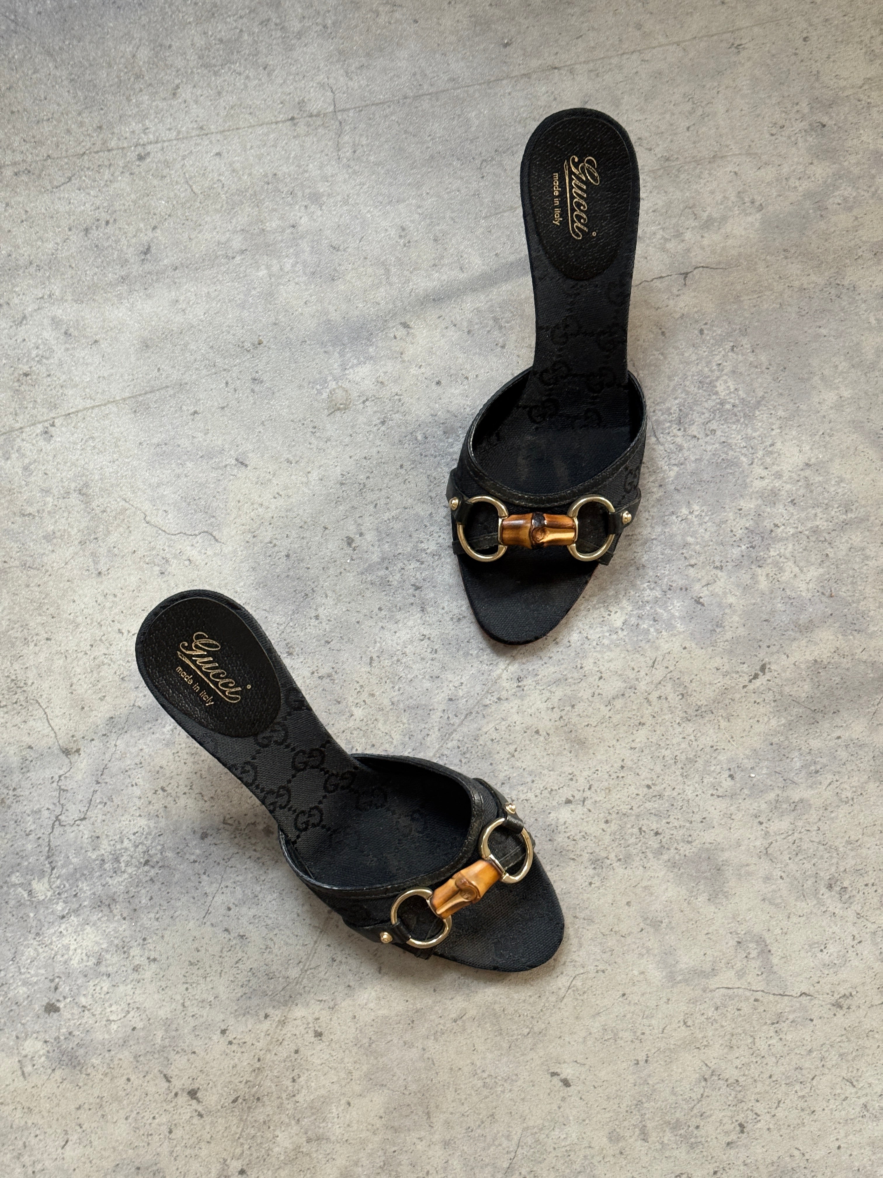 Gucci Bamboo Mules • EU 36