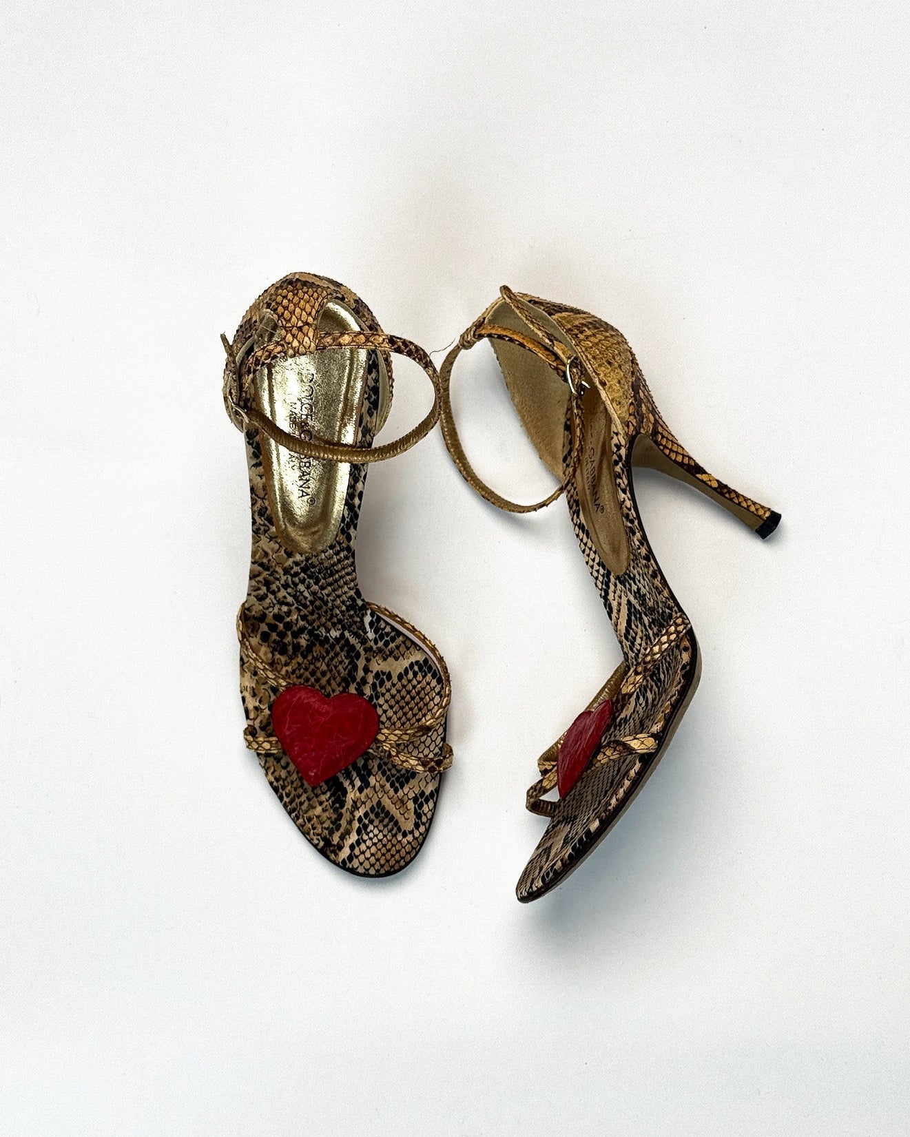 Dolce & Gabbana Heart Runway 2005 Heels • EU 38.5