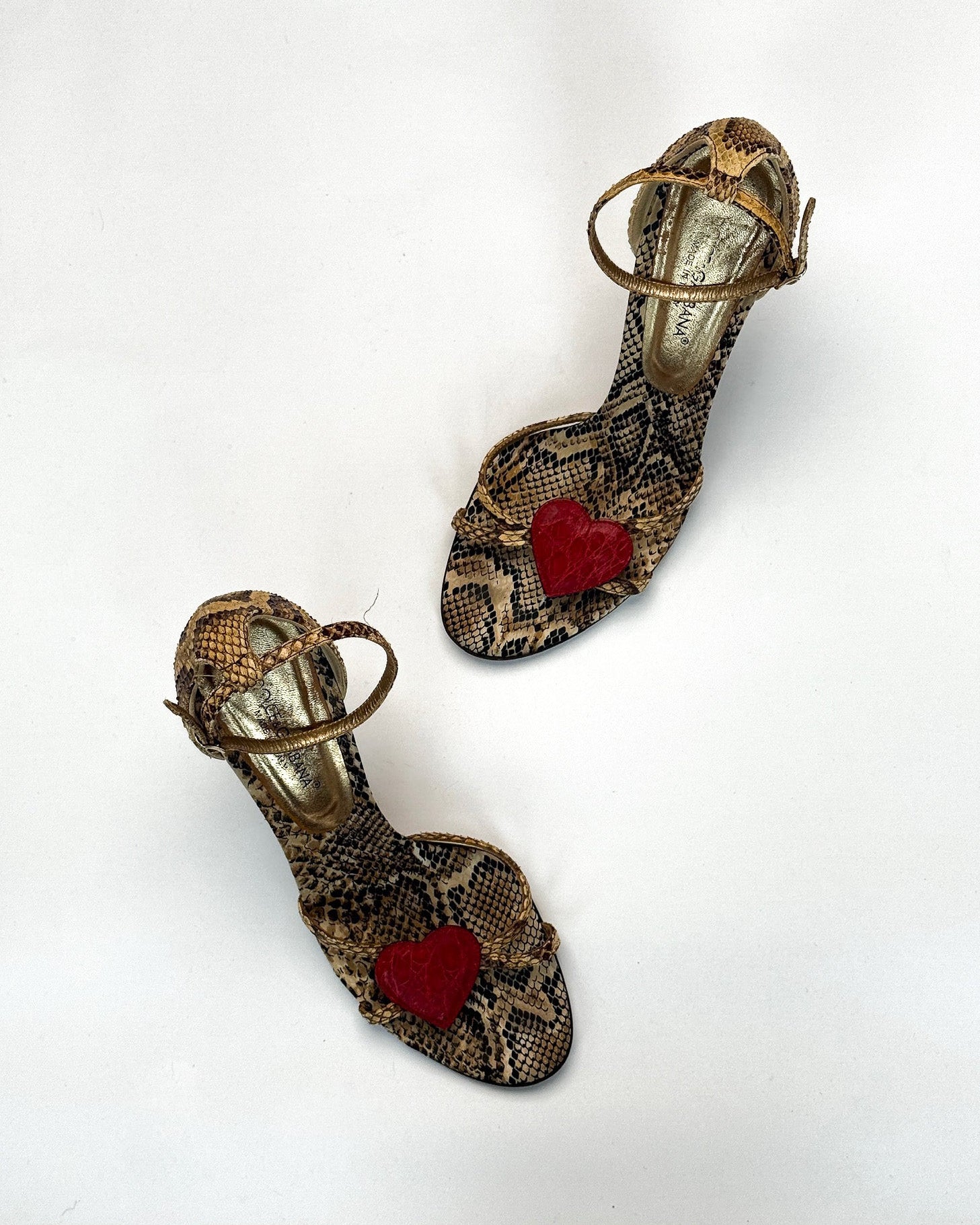 Dolce & Gabbana Heart Runway 2005 Heels • EU 38.5