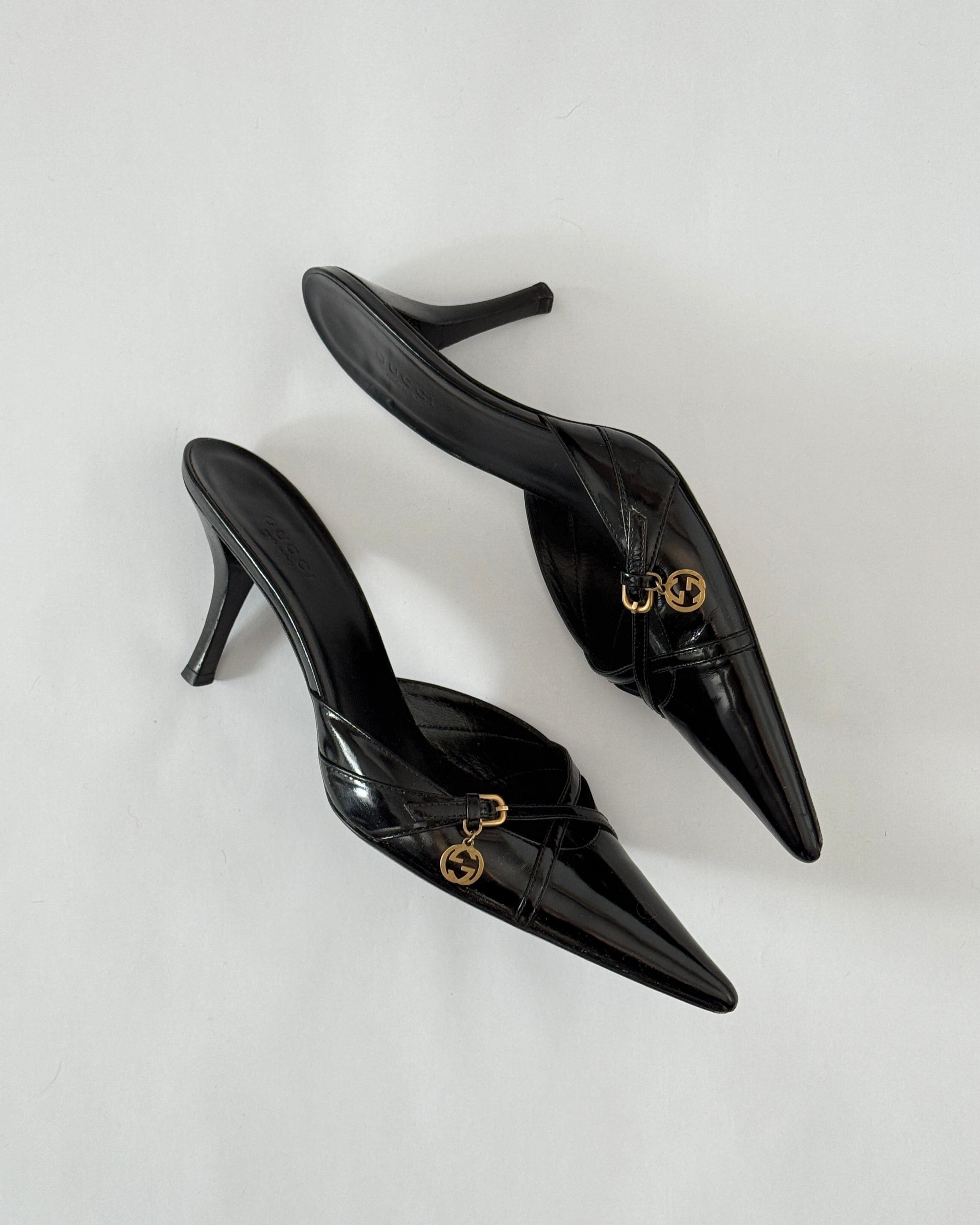 Gucci by Tom Ford GG Charm Mules • EU 39