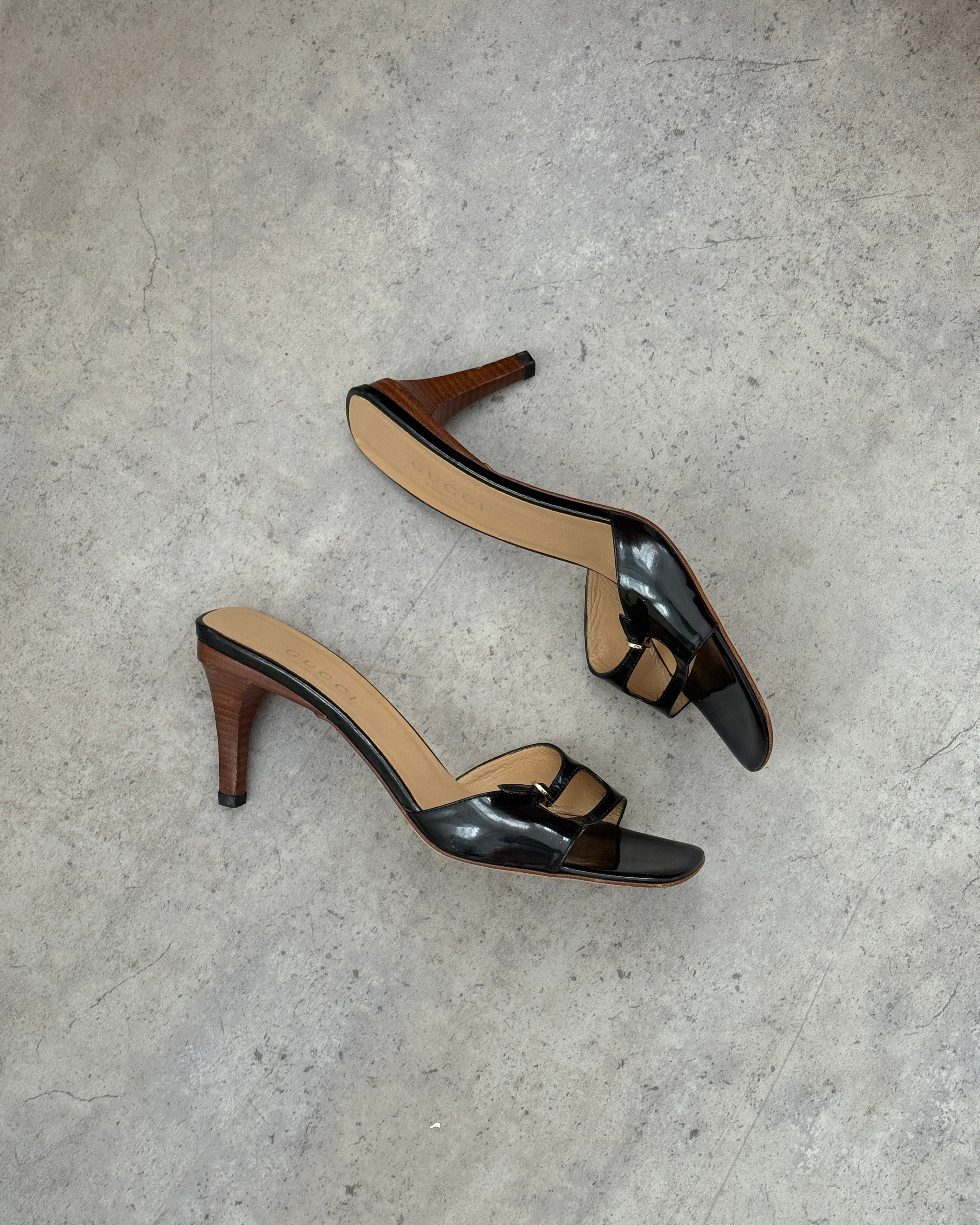 Gucci Double Strap Mules • EU 39.5