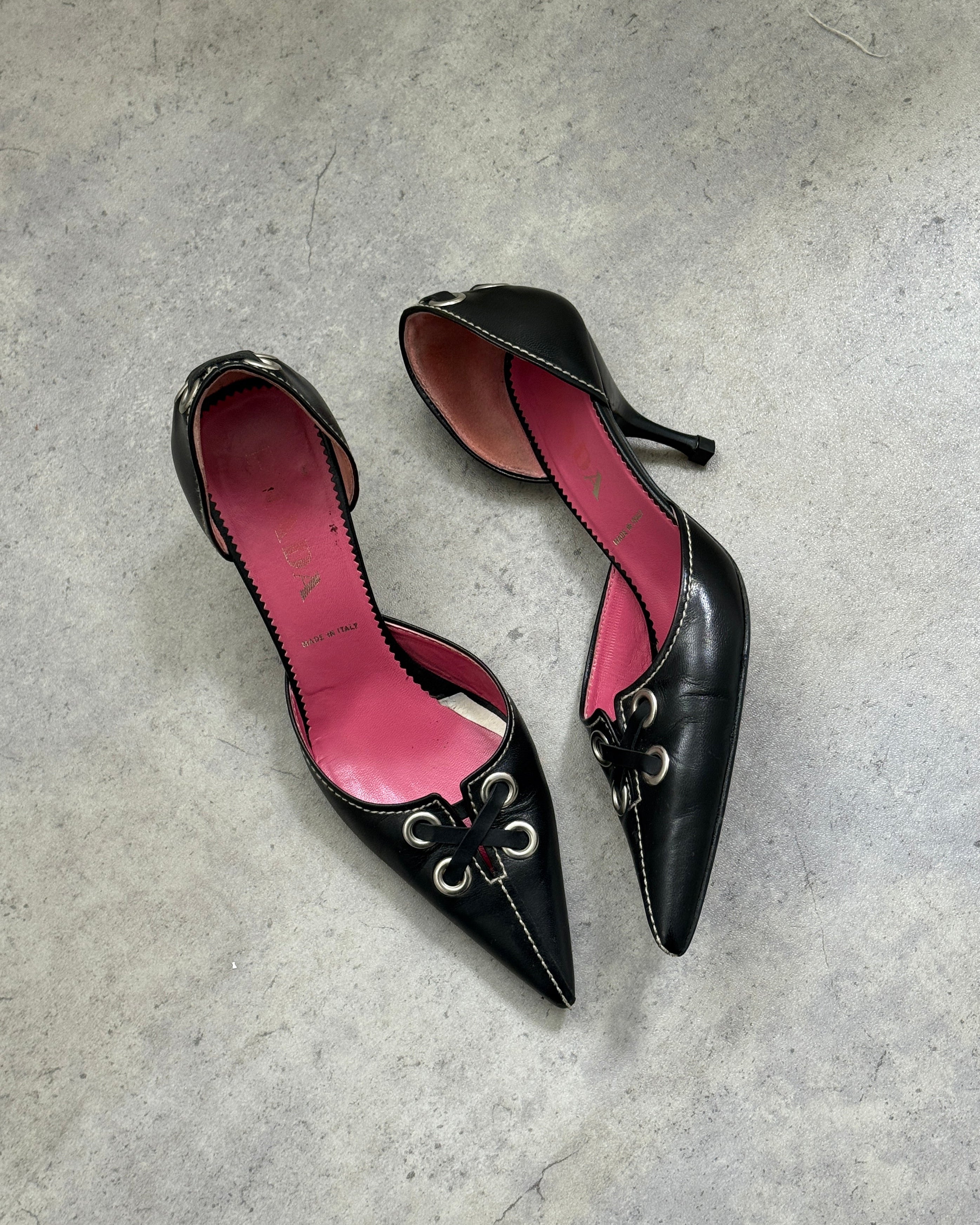 Prada Lace D'Orsay Heels • EU 36