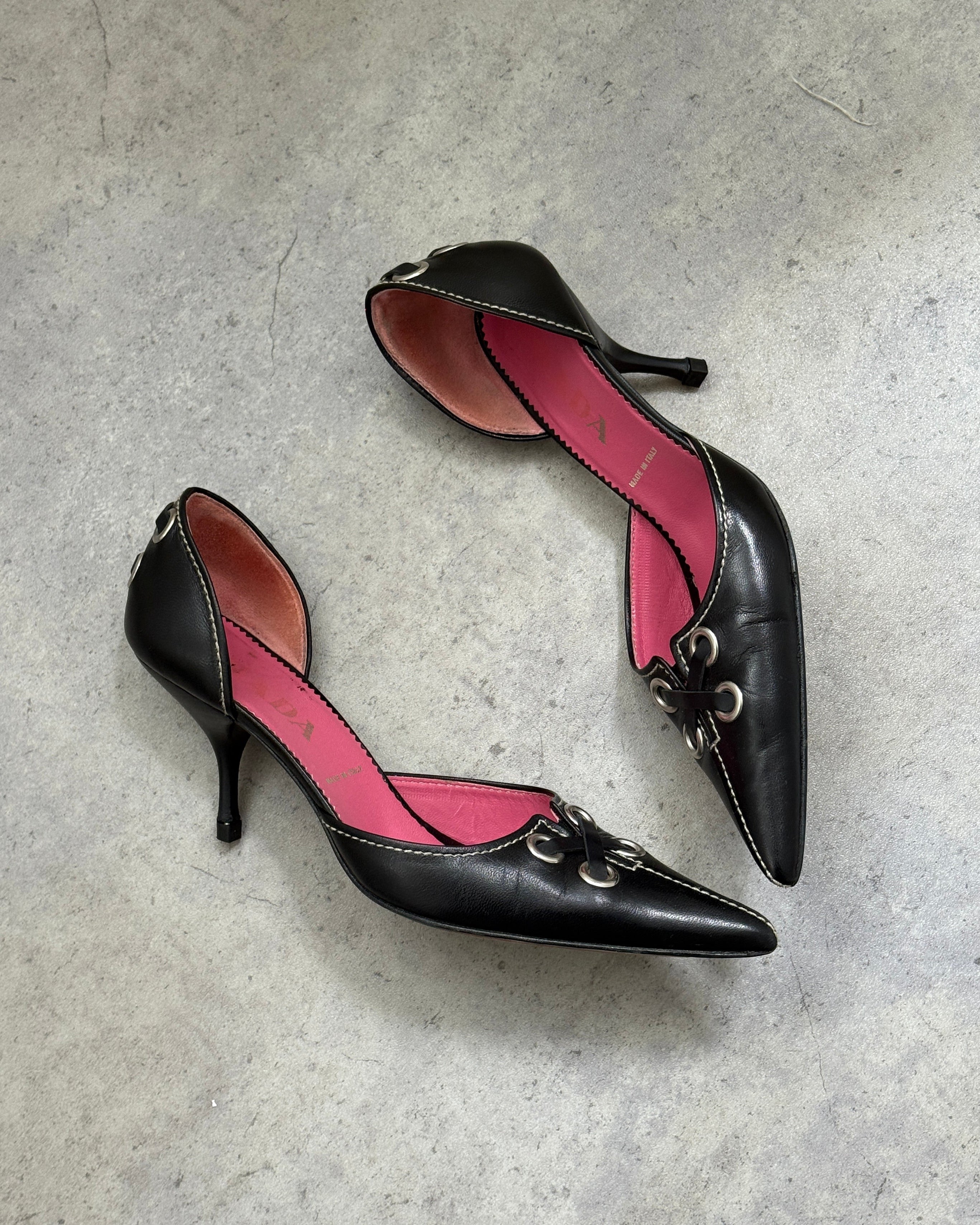 Prada Lace D'Orsay Heels • EU 36