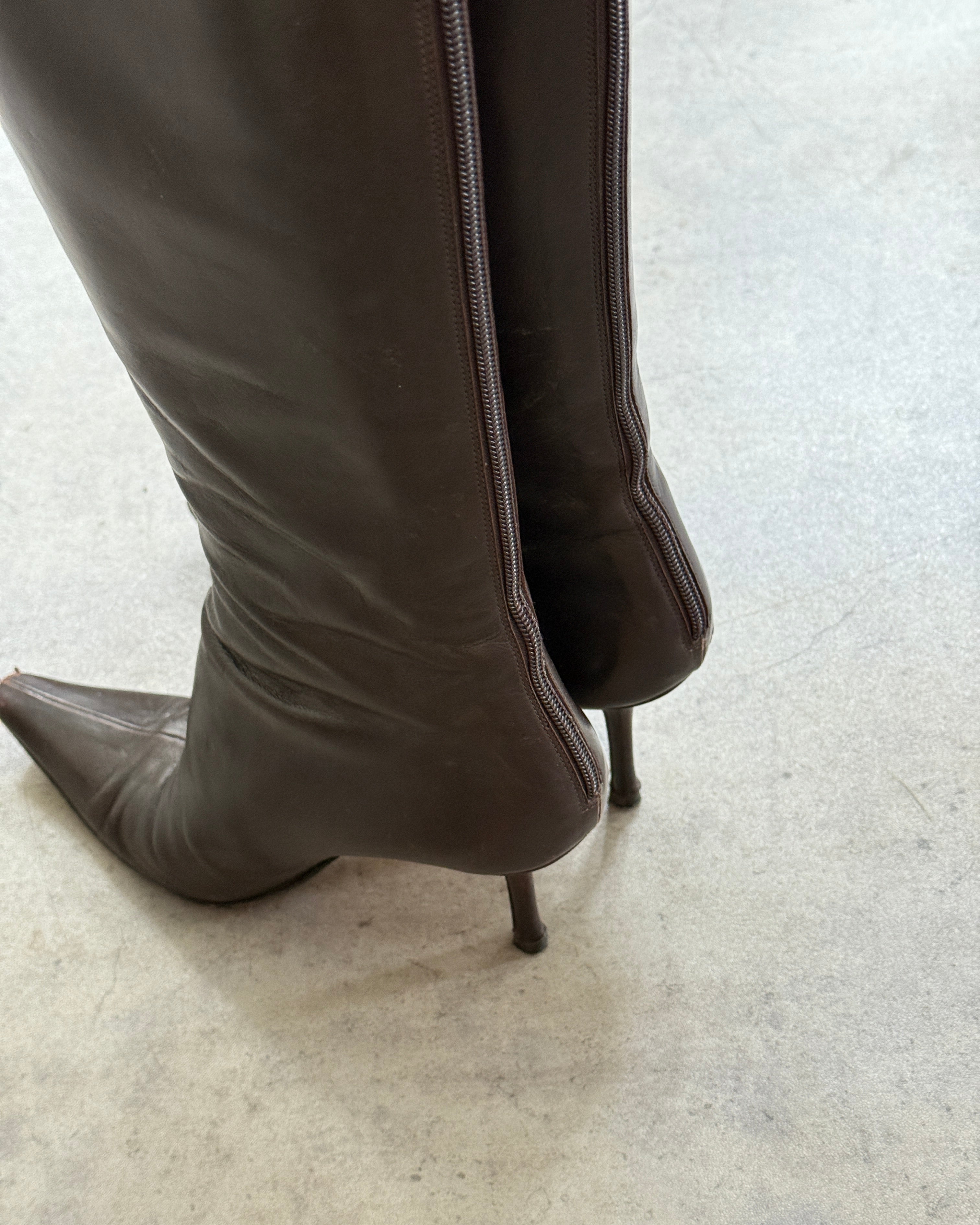 Jimmy Choo Chocolate Brown Boots • EU 40