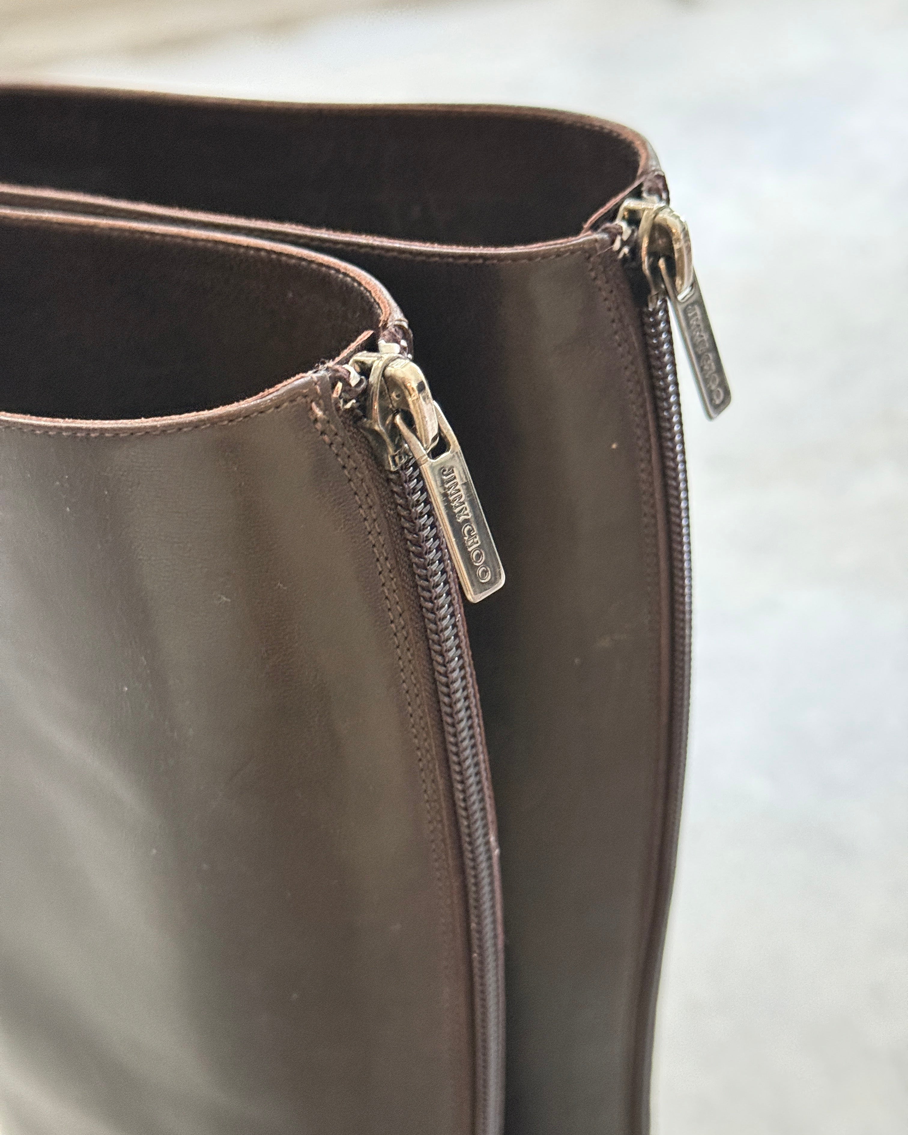 Jimmy Choo Chocolate Brown Boots • EU 40
