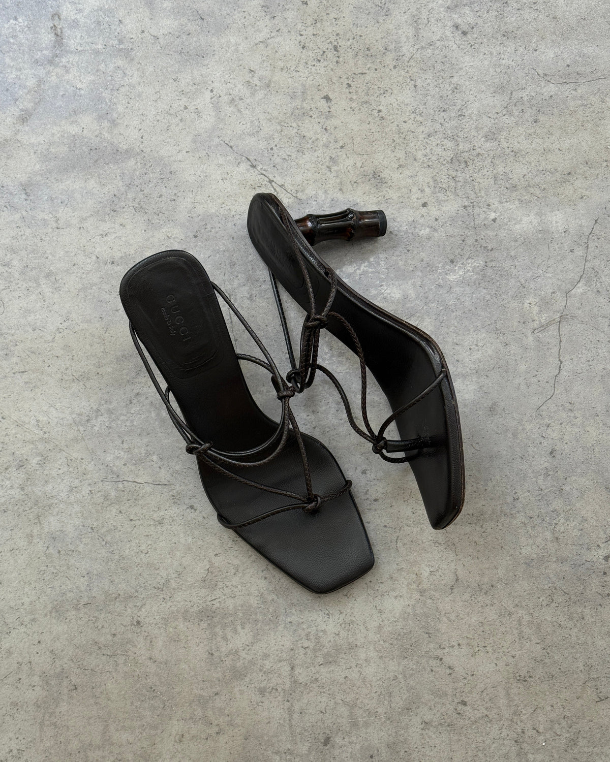 Gucci by Tom Ford Bamboo Strap Heels • EU 38.5