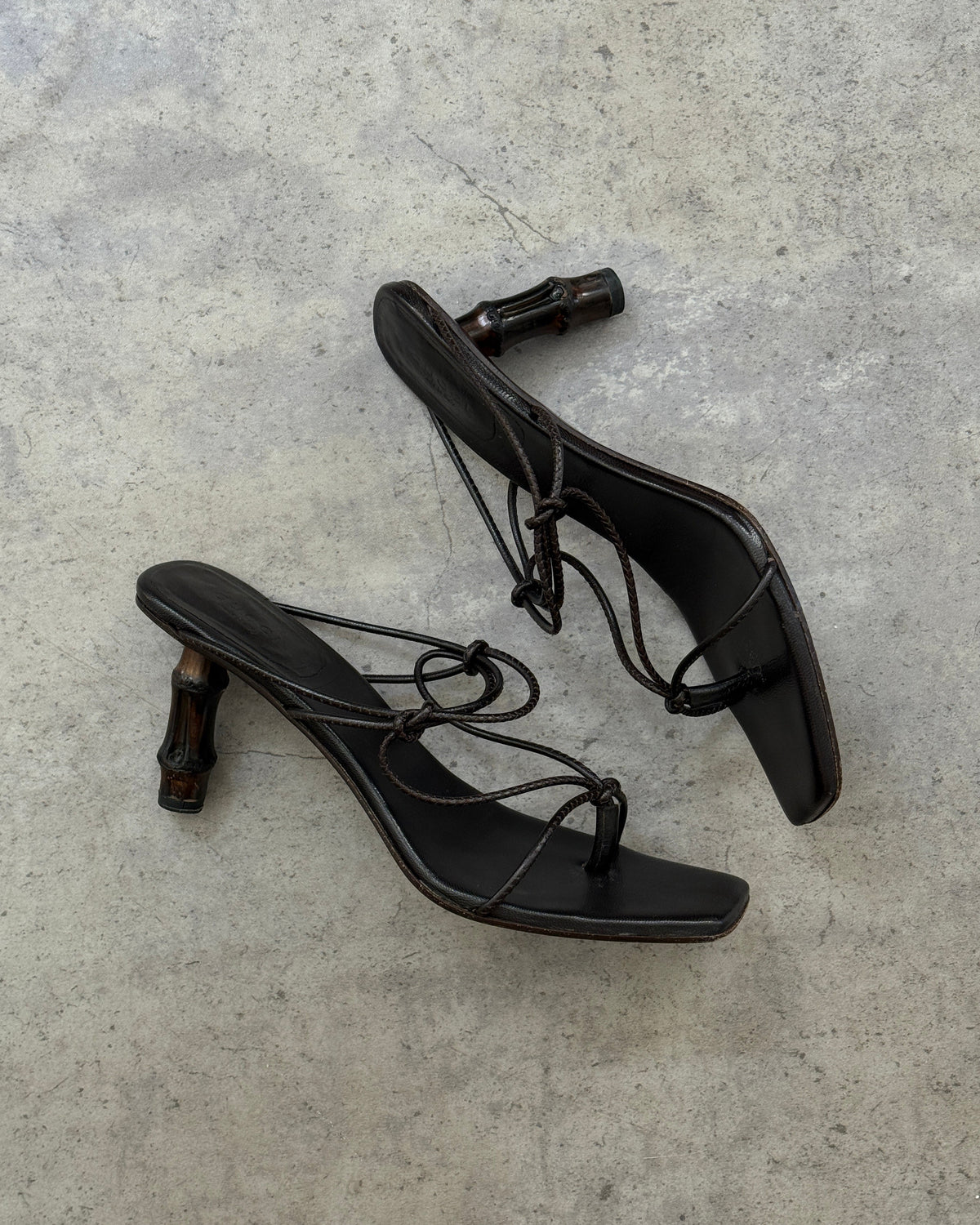 Gucci by Tom Ford Bamboo Strap Heels • EU 38.5