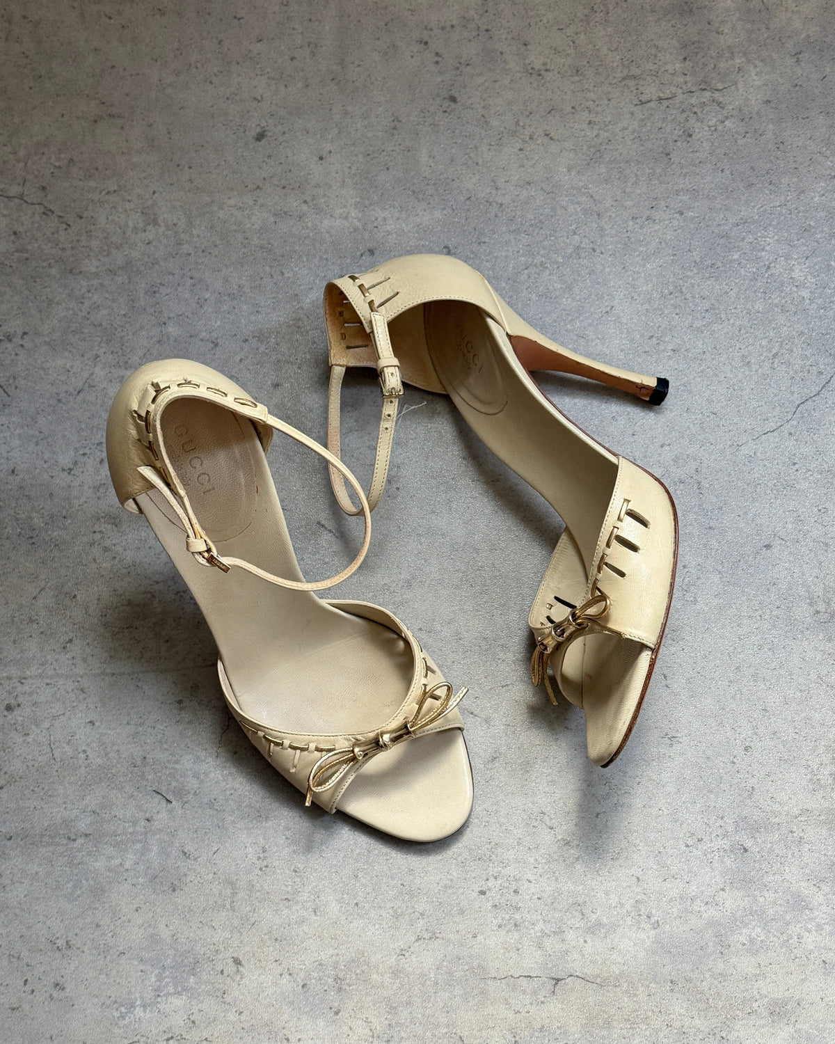 Gucci Bamboo Bow Heels • EU 37