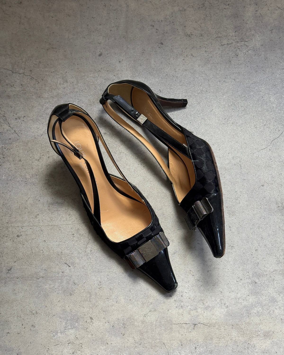 Louis Vuitton Ponyhair Buckle Heels • EU 38