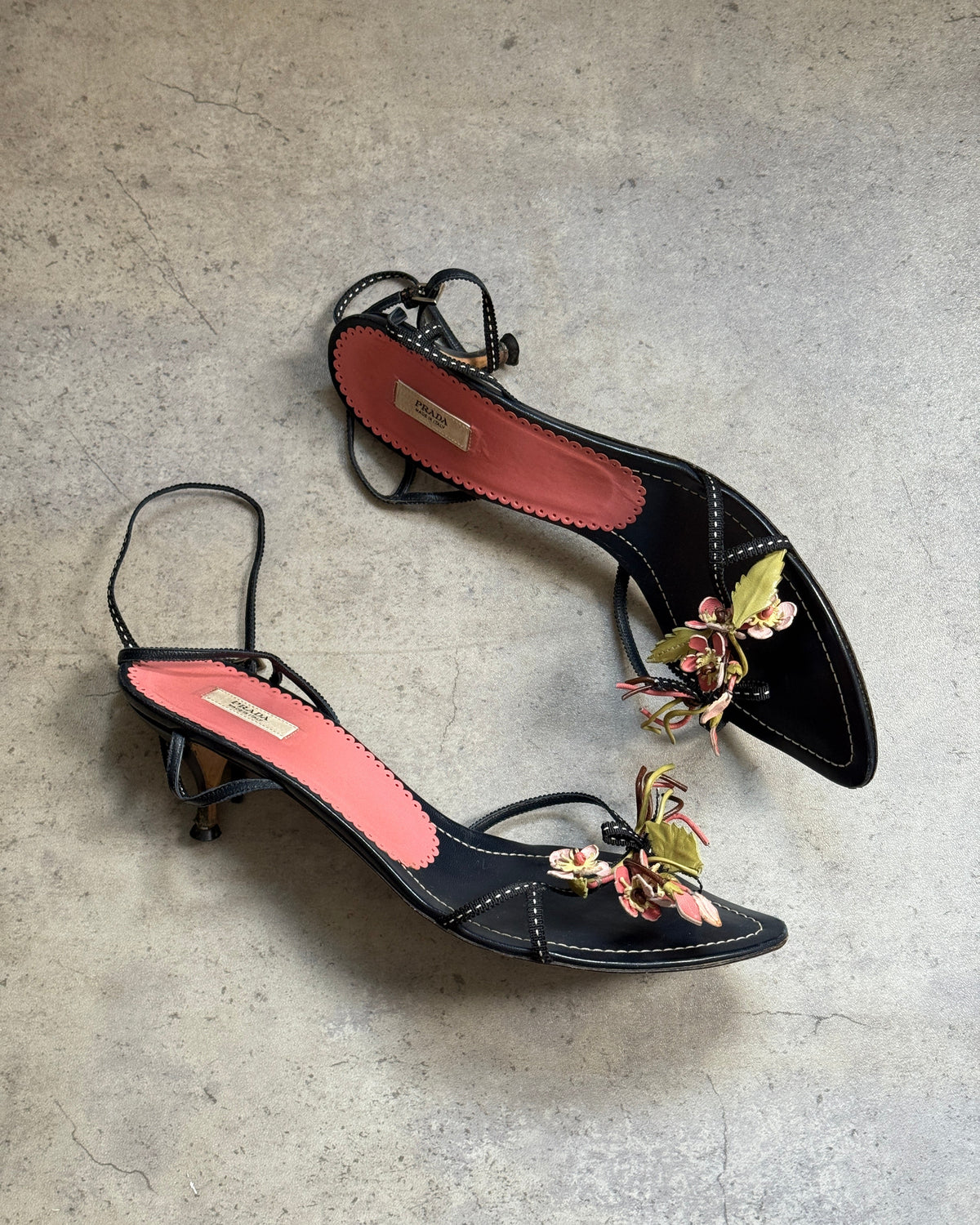 Prada SS03 Bouquet Heels • EU 40