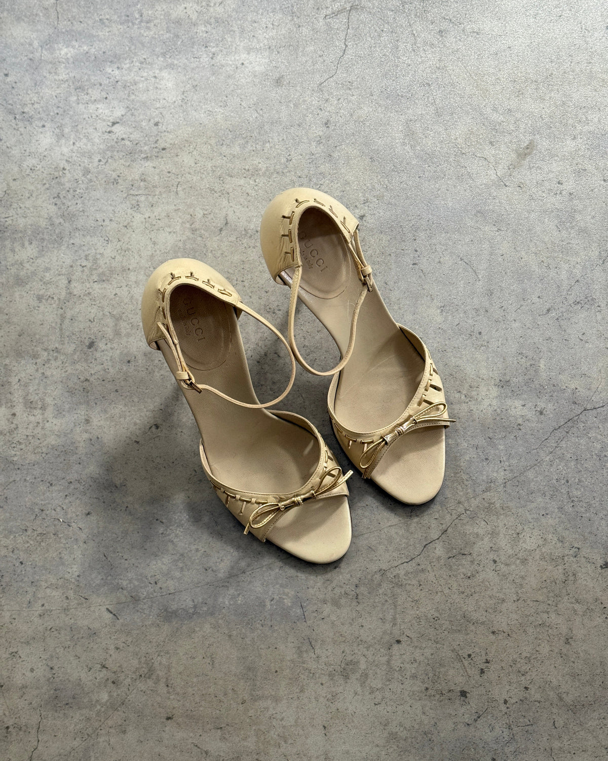 Gucci Bamboo Bow Heels • EU 37