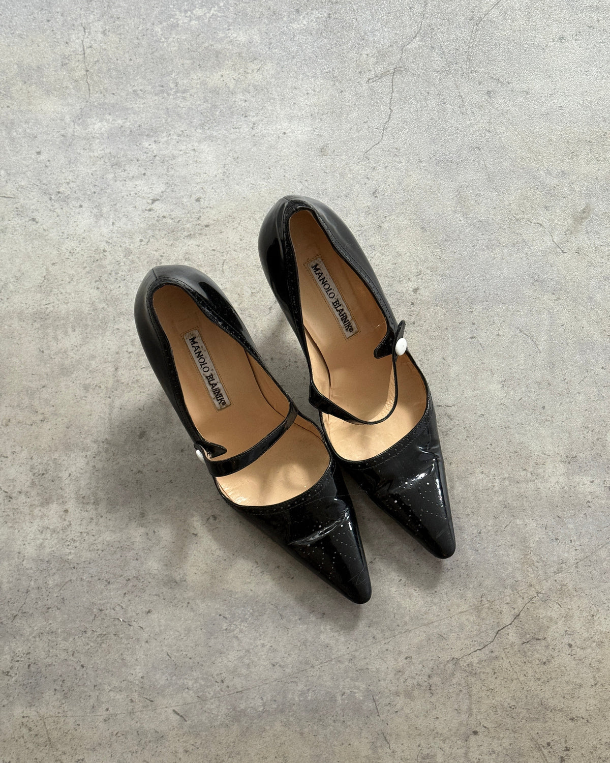 Manolo Blahnik Mary Janes • EU 37.5