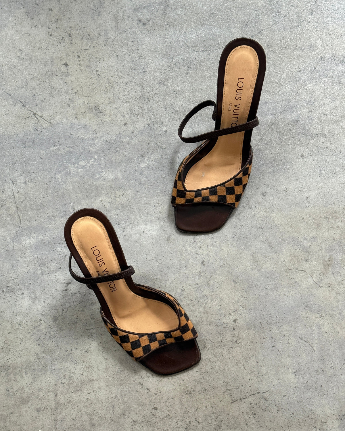 Louis Vuitton Darmier Open Toe Heels • EU 37