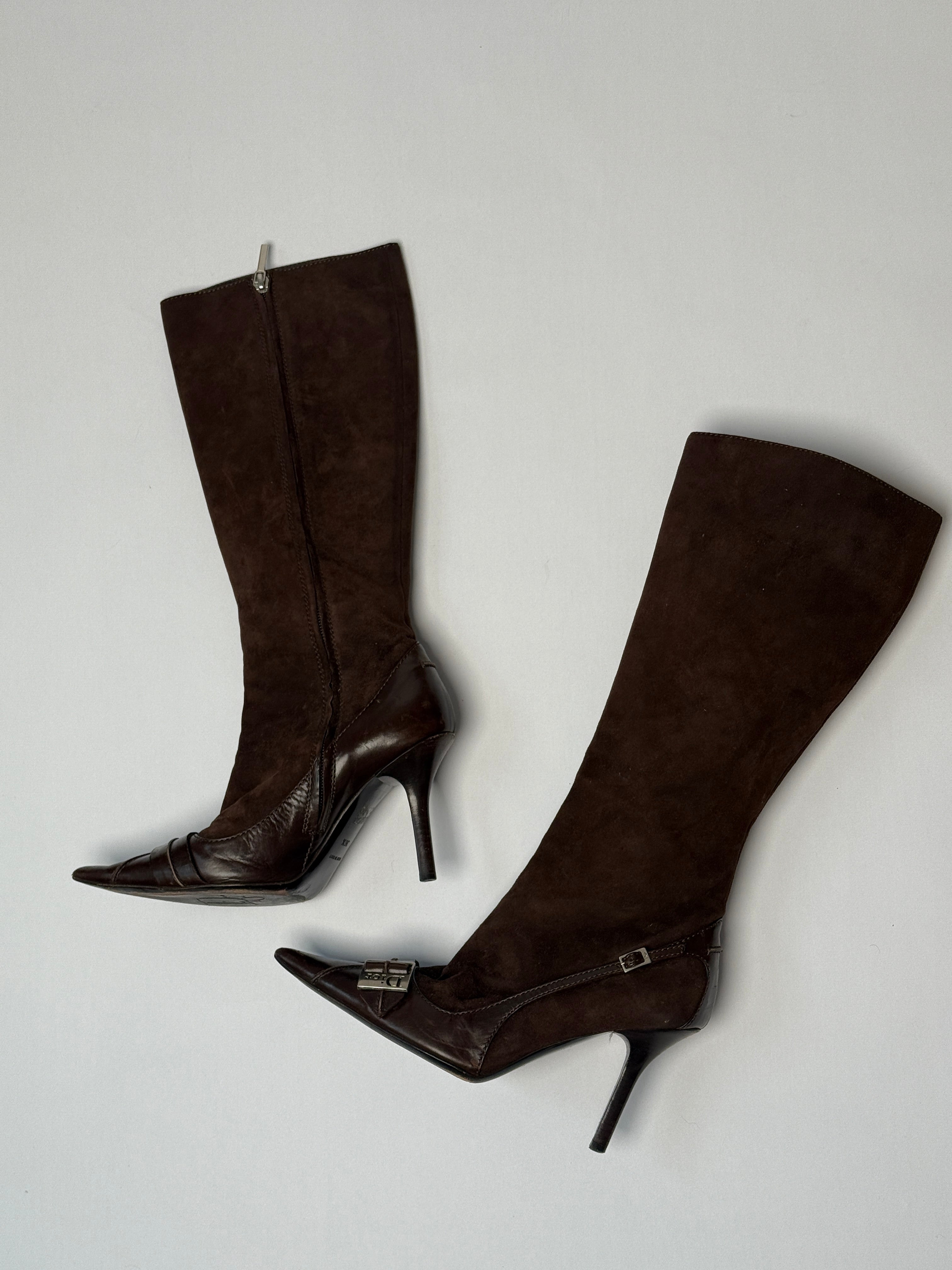 Dior by John Galliano Buckle Boots • EU 36.5