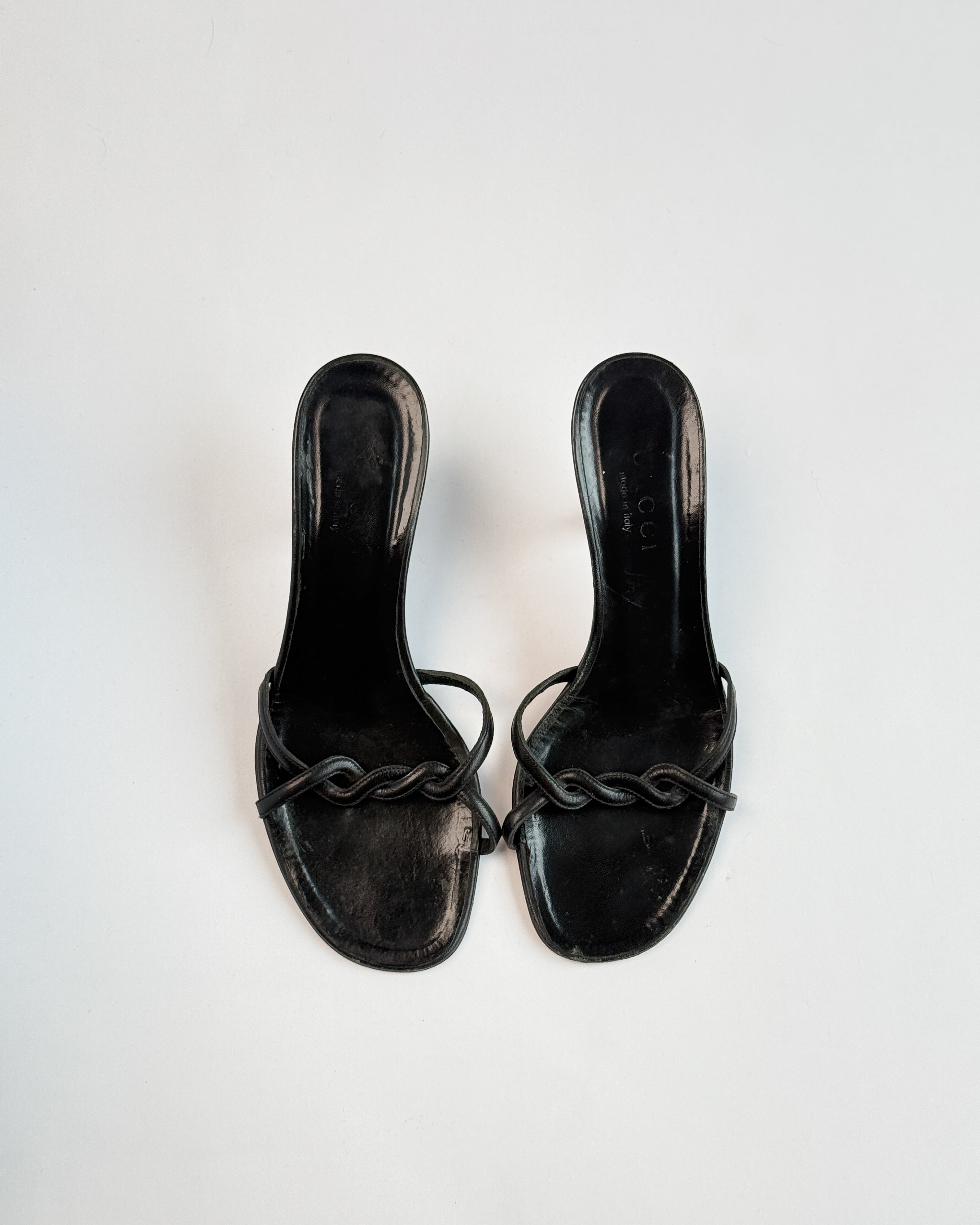 Gucci by Tom Ford Twisted Strap Mules • EU 37.5