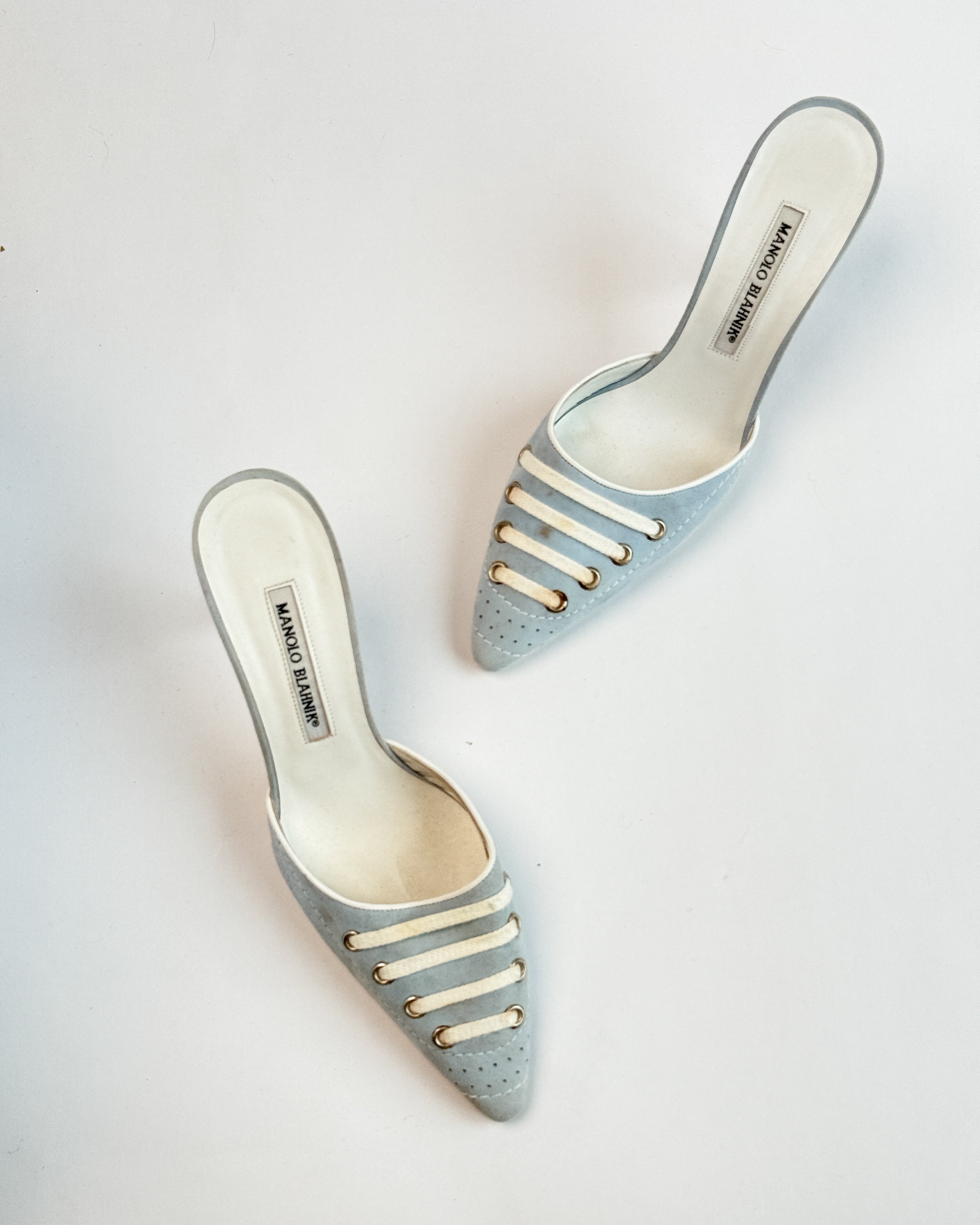 Manolo Blahnik Sneakerlo Mules • EU 39