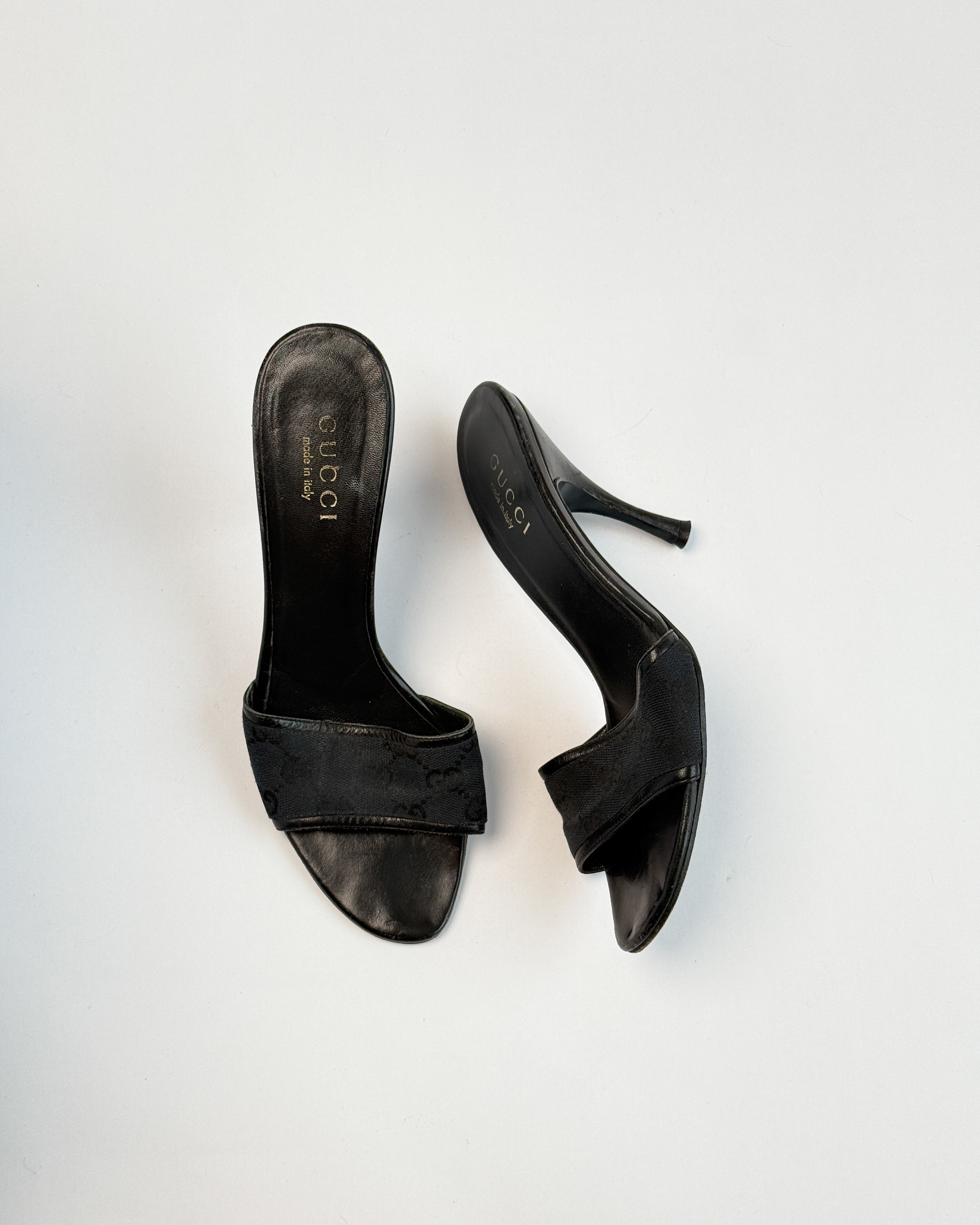 Gucci Monogram Mules • EU38