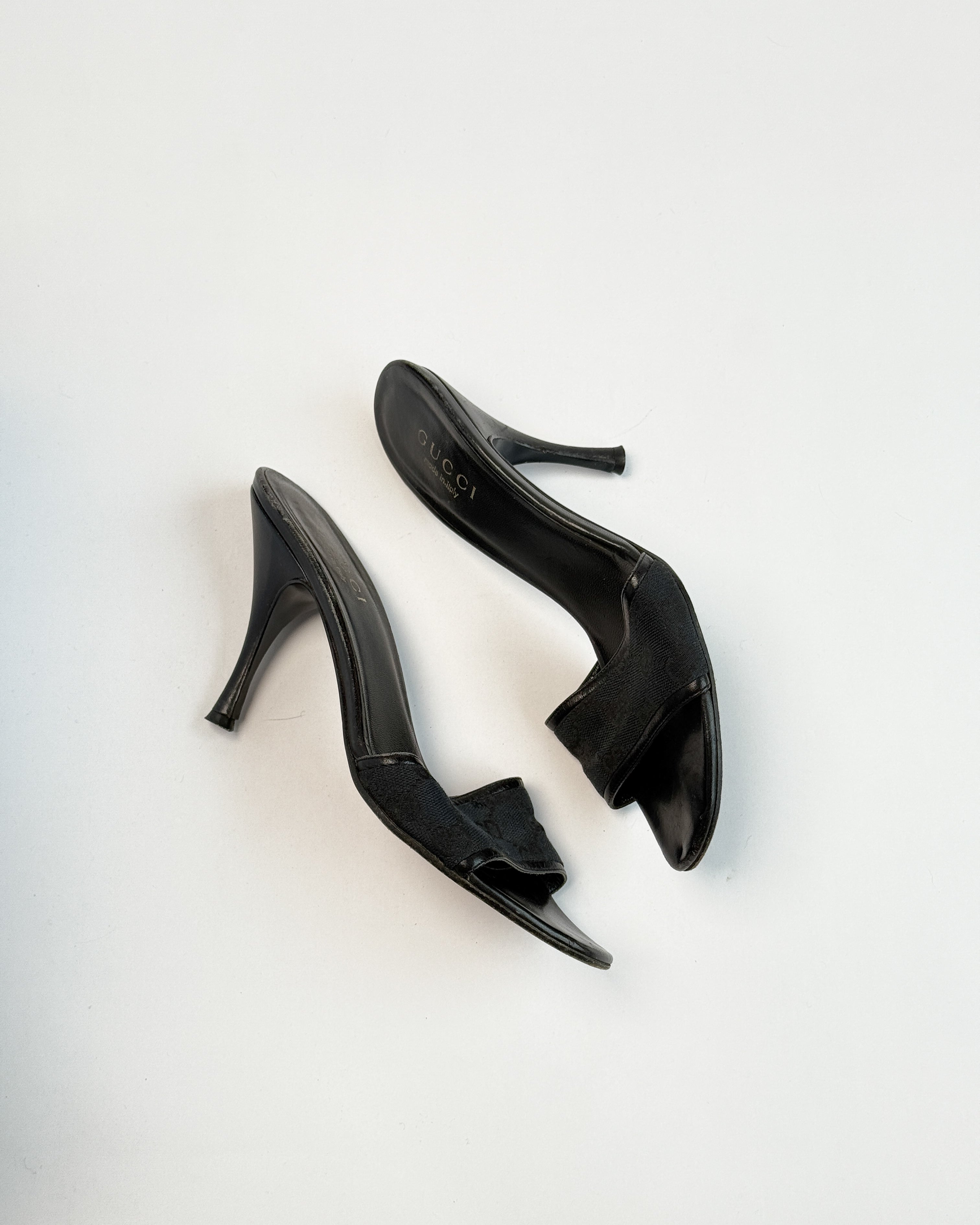 Gucci Monogram Mules • EU38