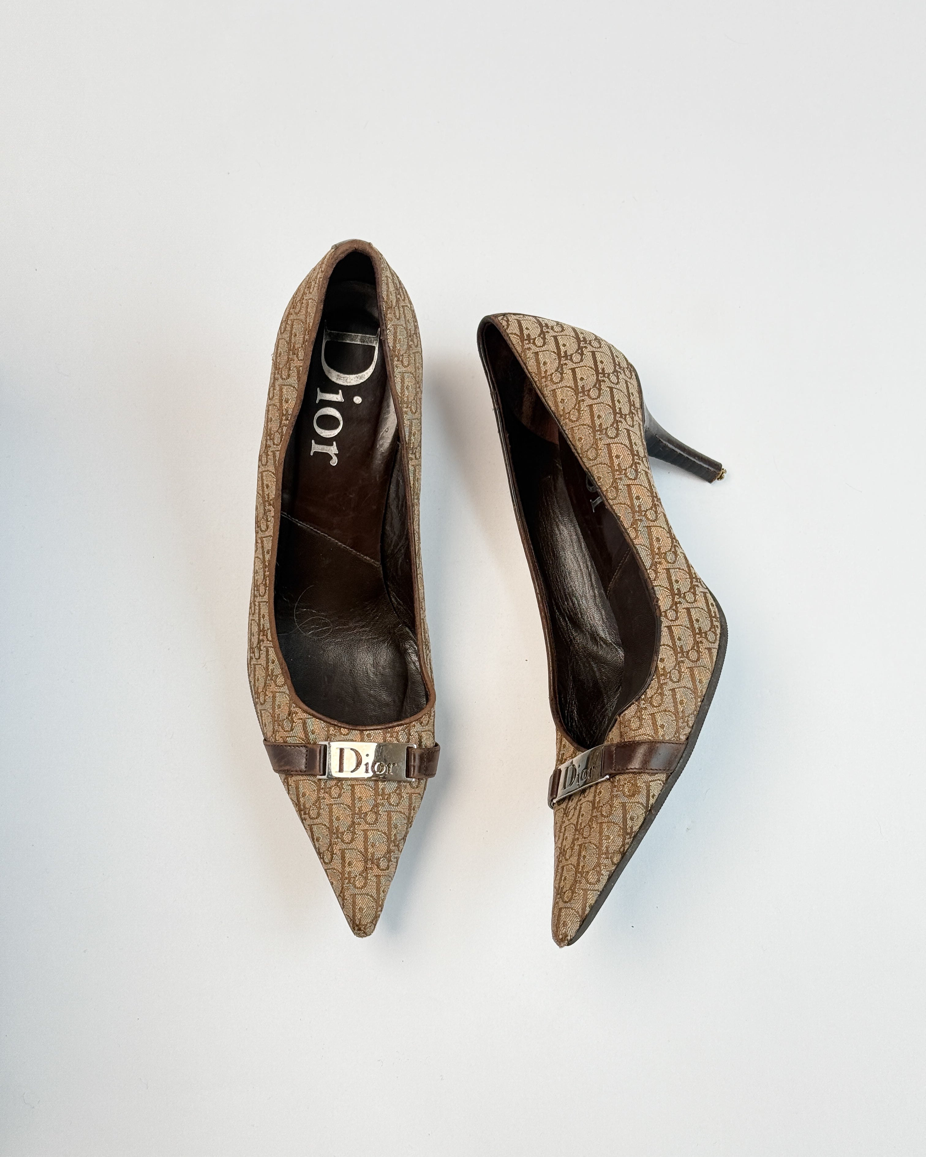 Dior Monogram Court Heels • EU 39