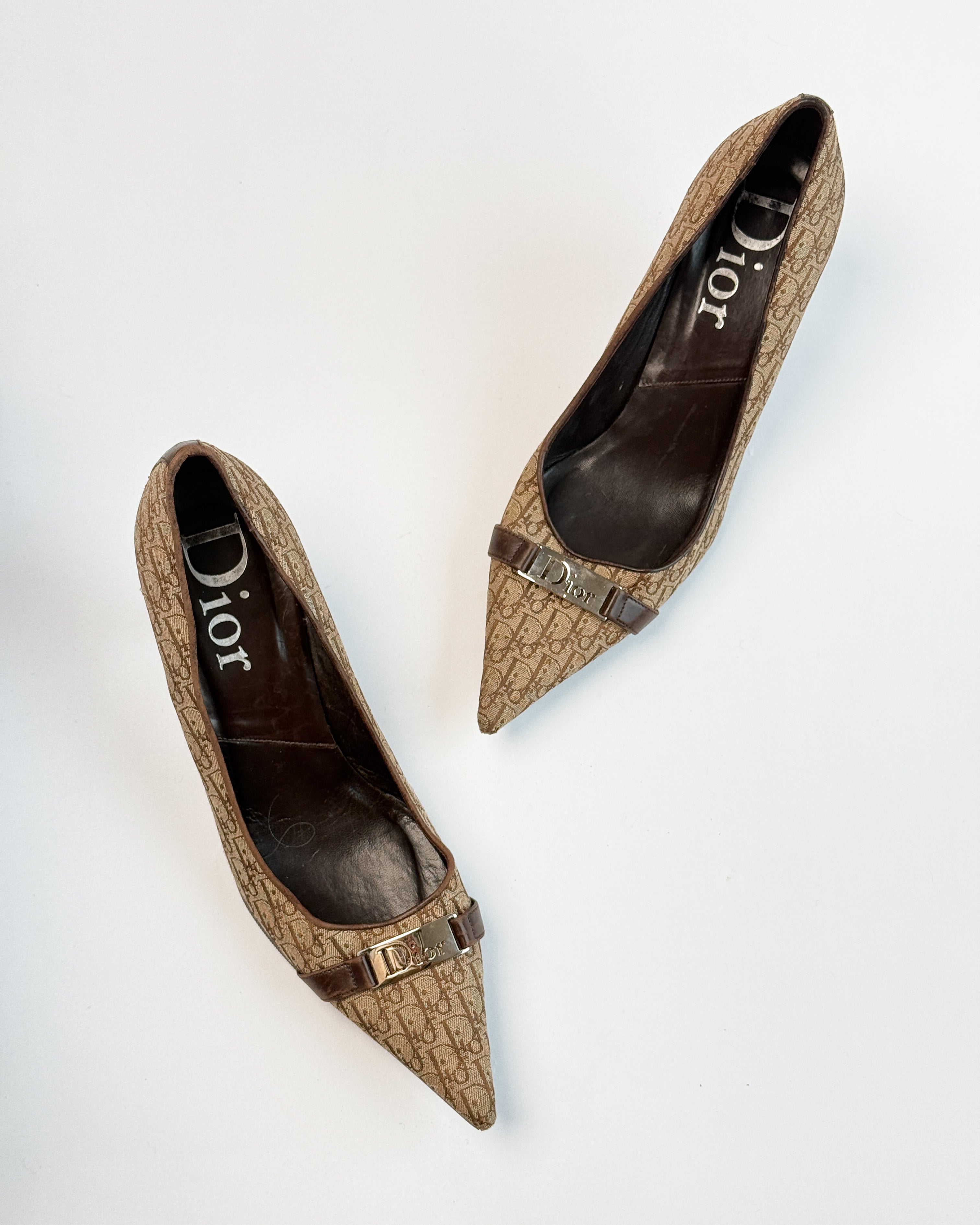 Dior Monogram Court Heels • EU 39