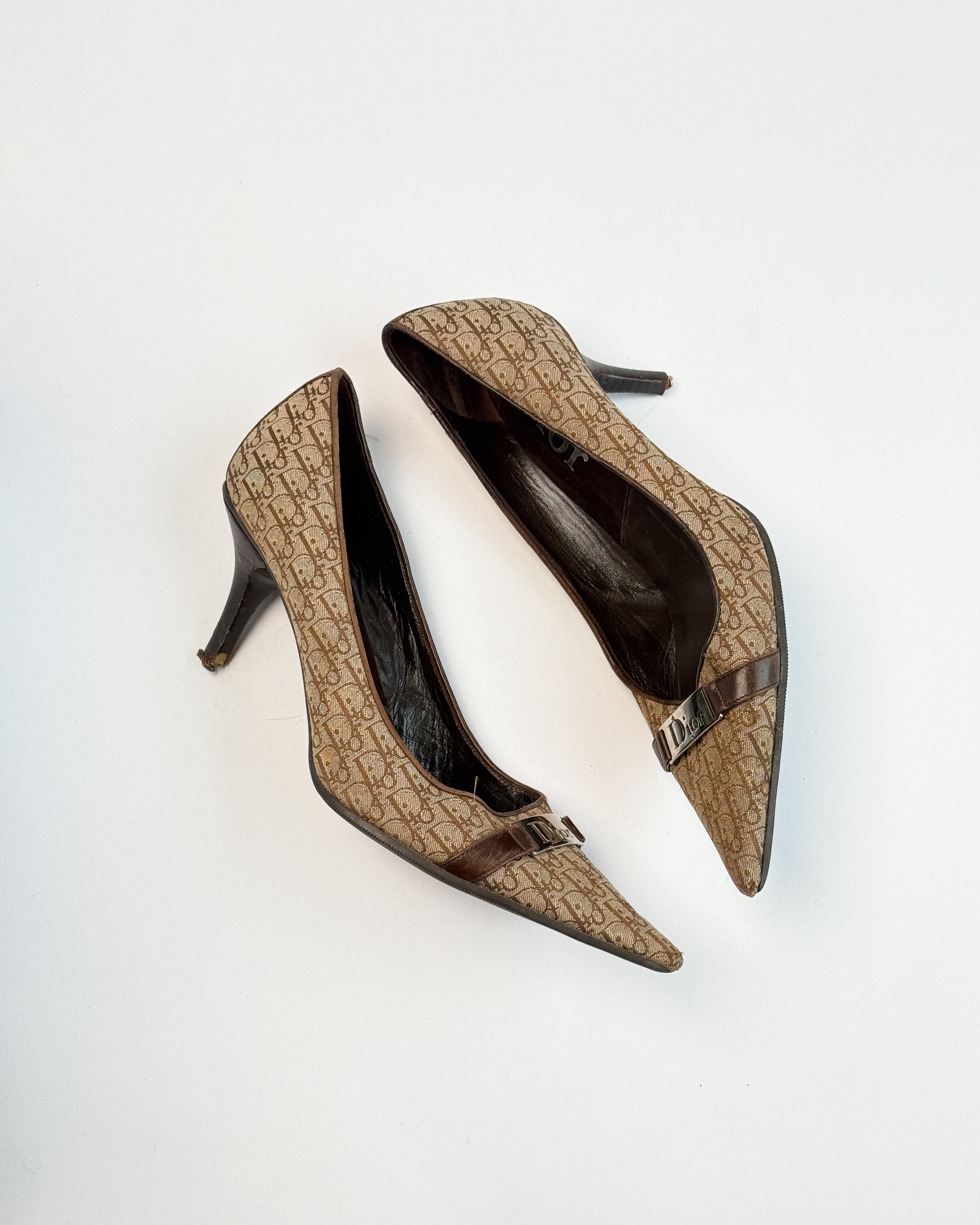 Dior Monogram Court Heels • EU 39