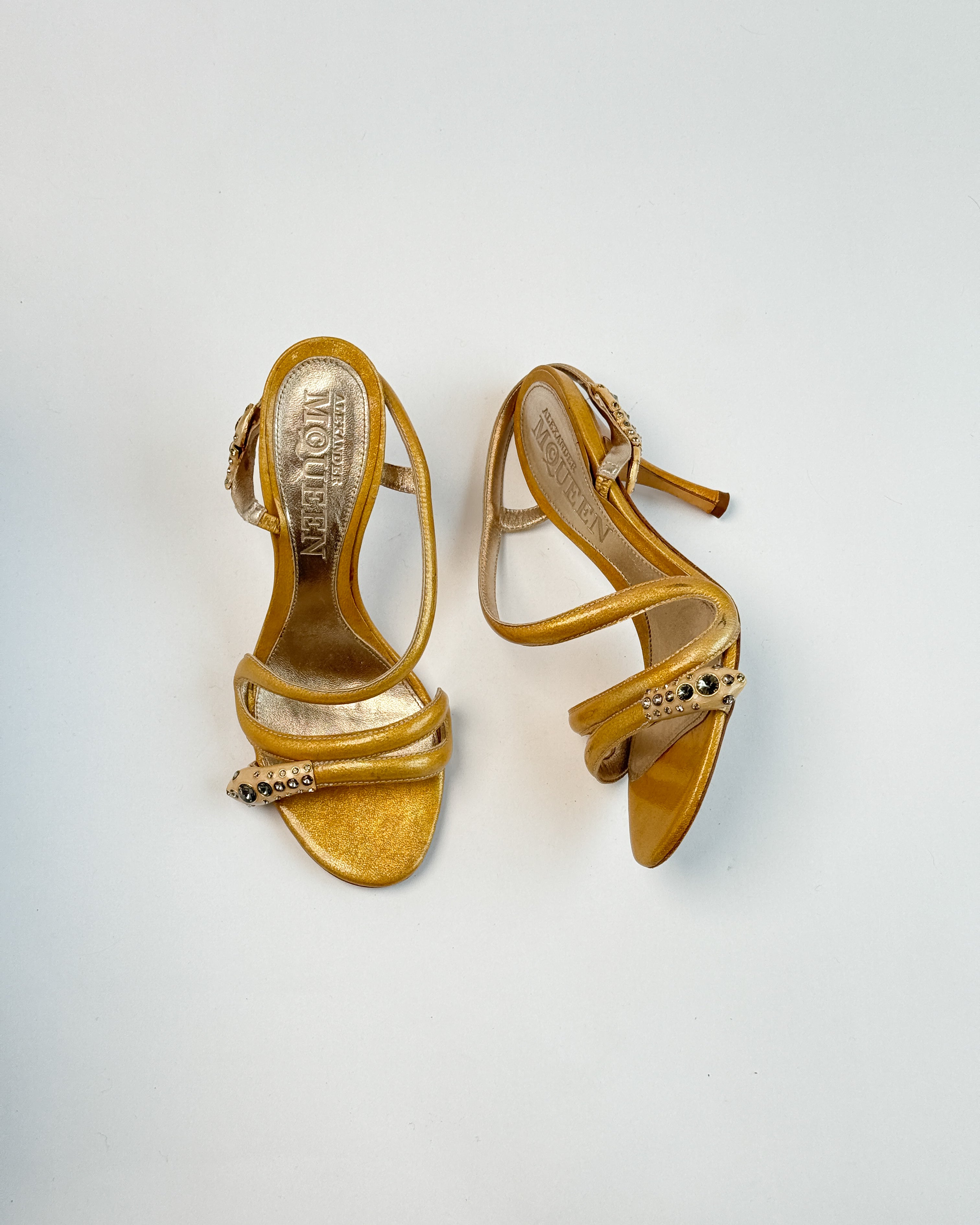 Alexander McQueen Snake Heels