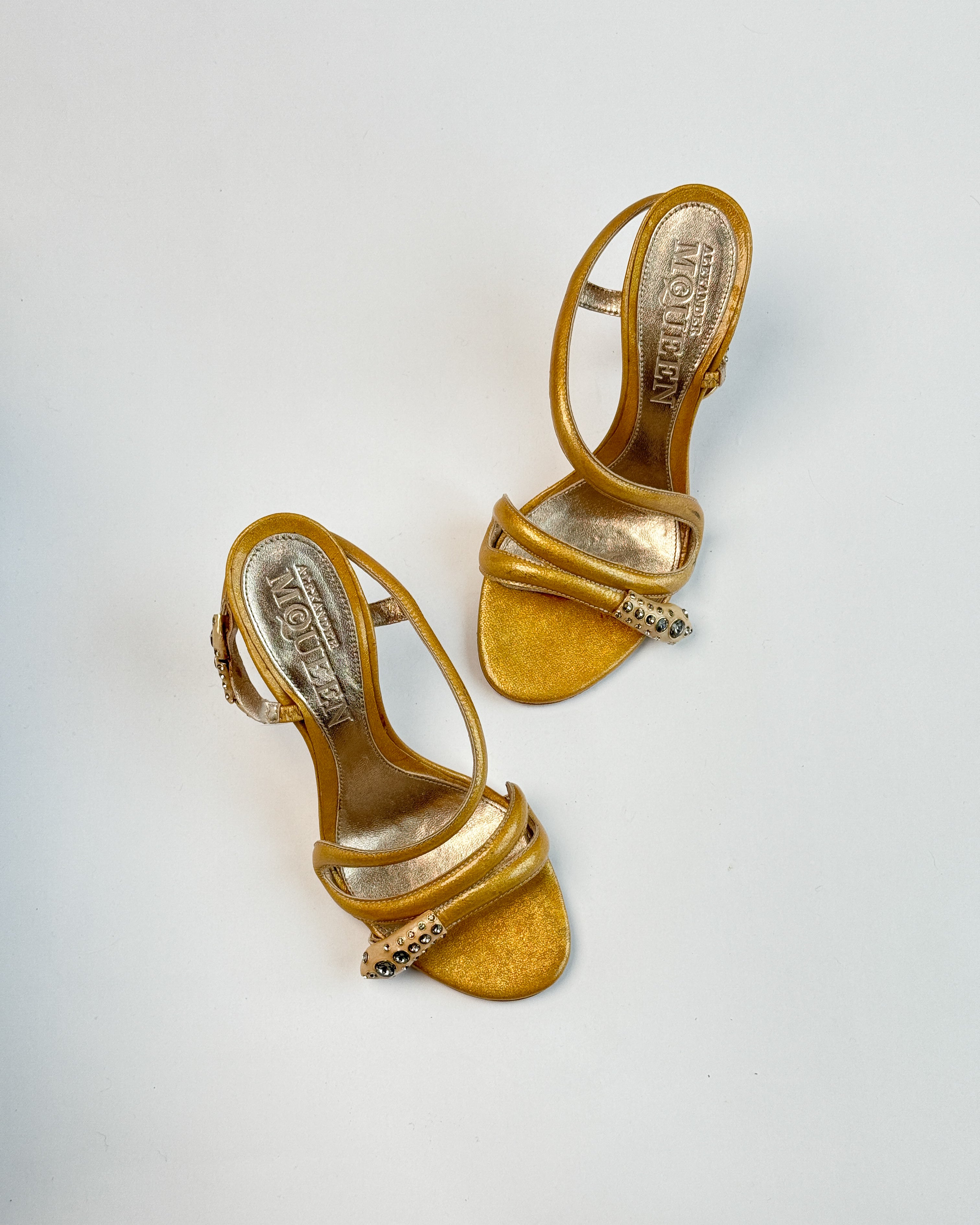 Alexander McQueen Snake Heels