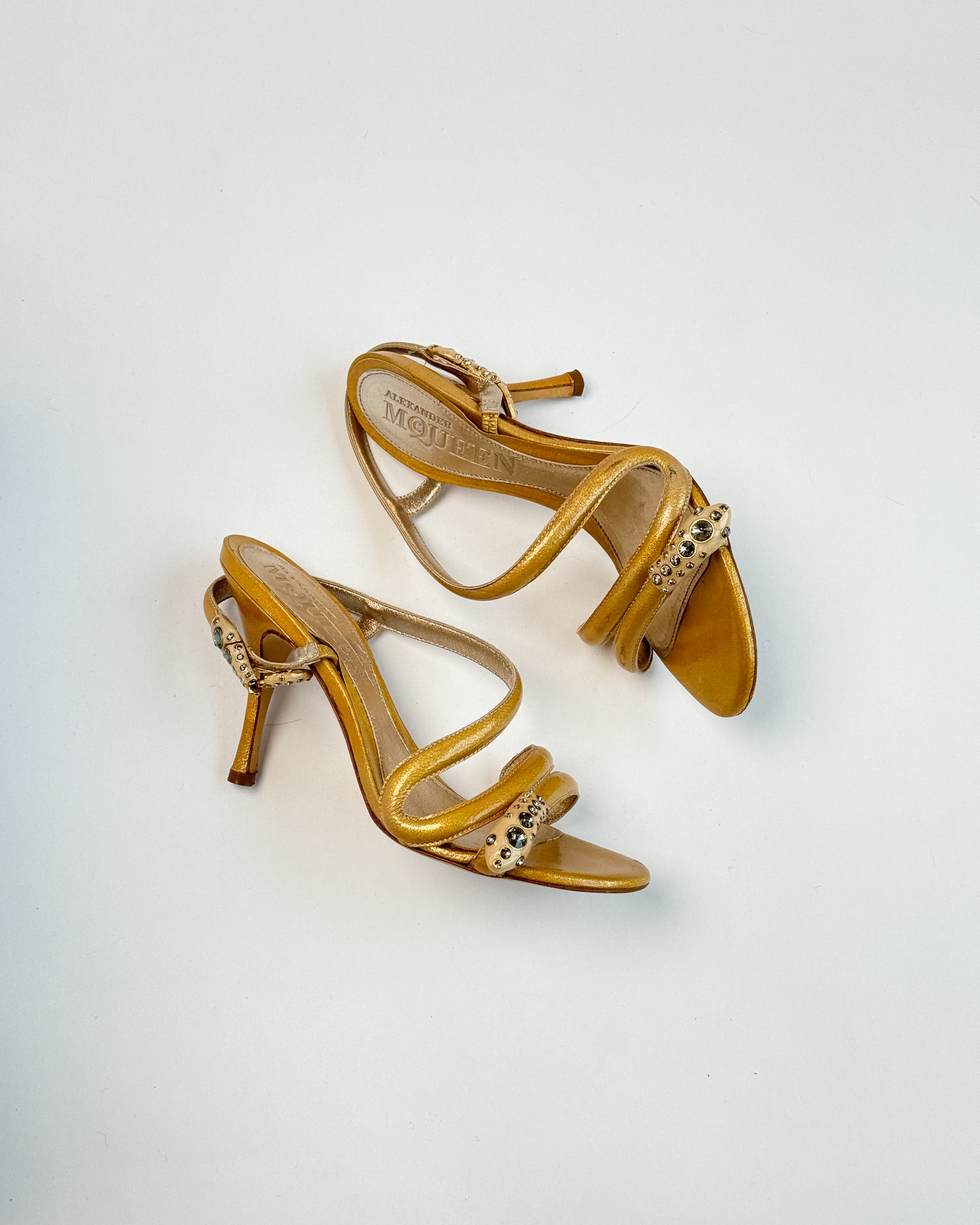 Alexander McQueen Snake Heels