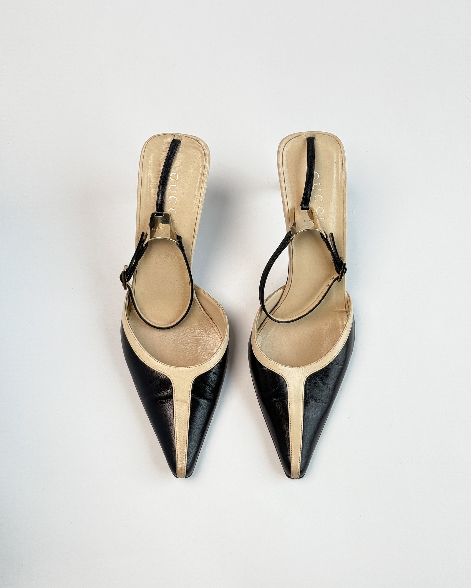 Gucci Two Tone Heels