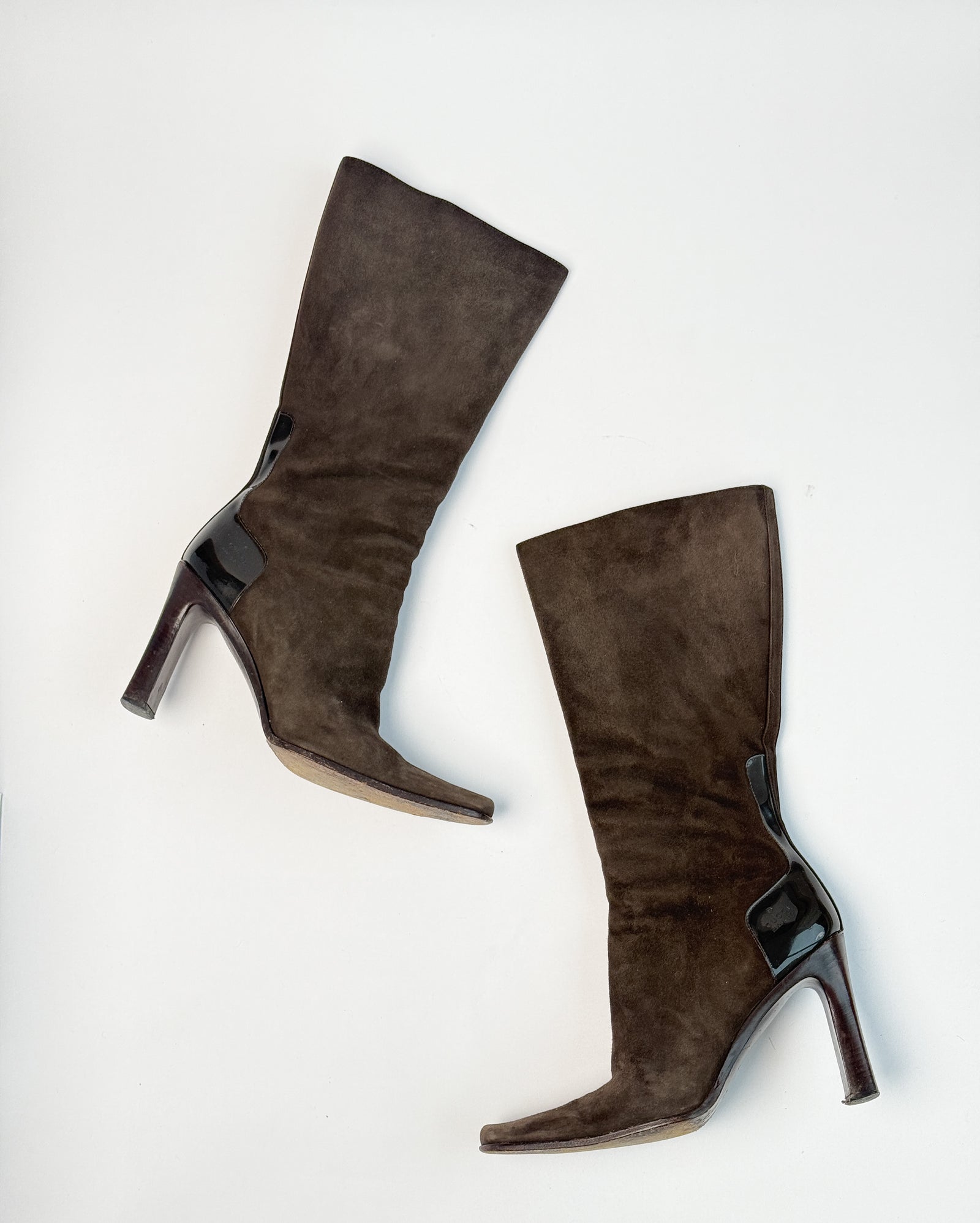 Gucci Brown Suede Boots