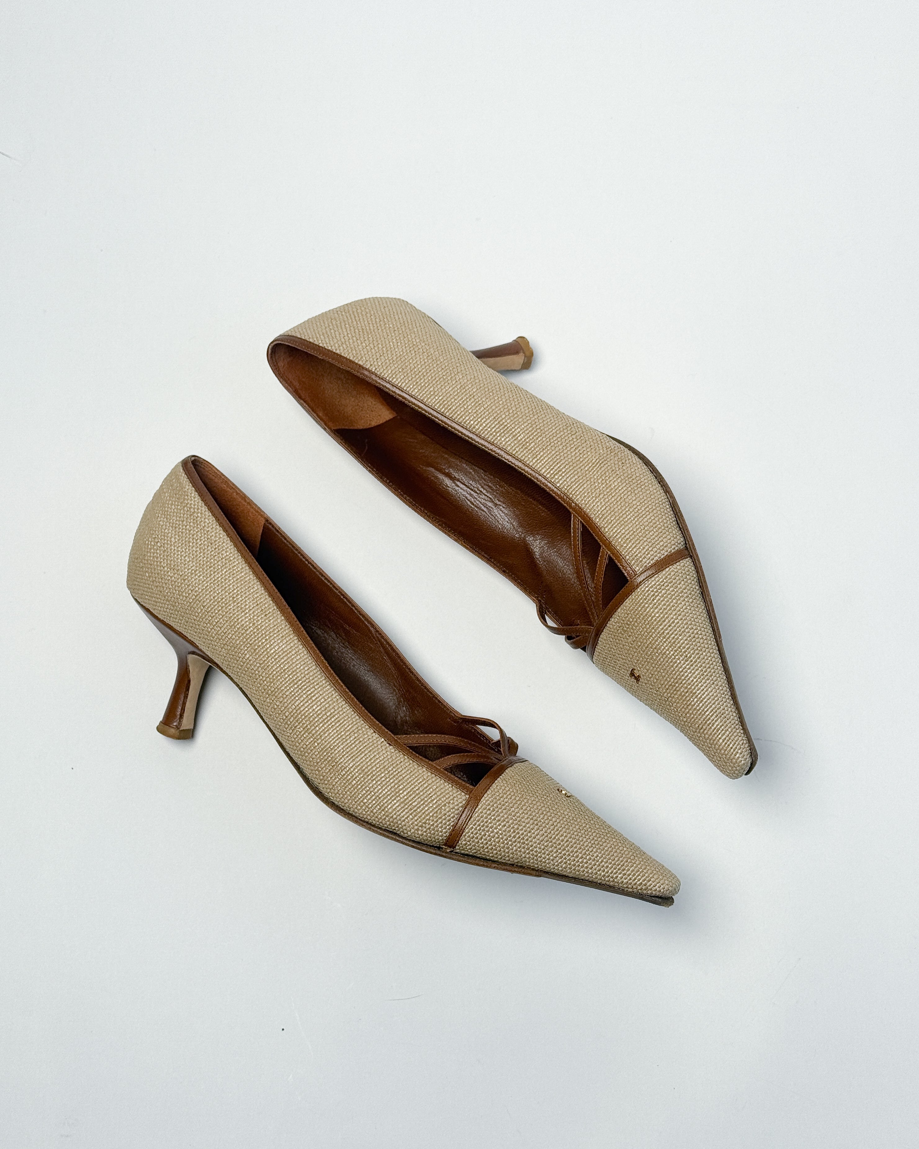 Chanel Tweed Court Heels • EU 40.5