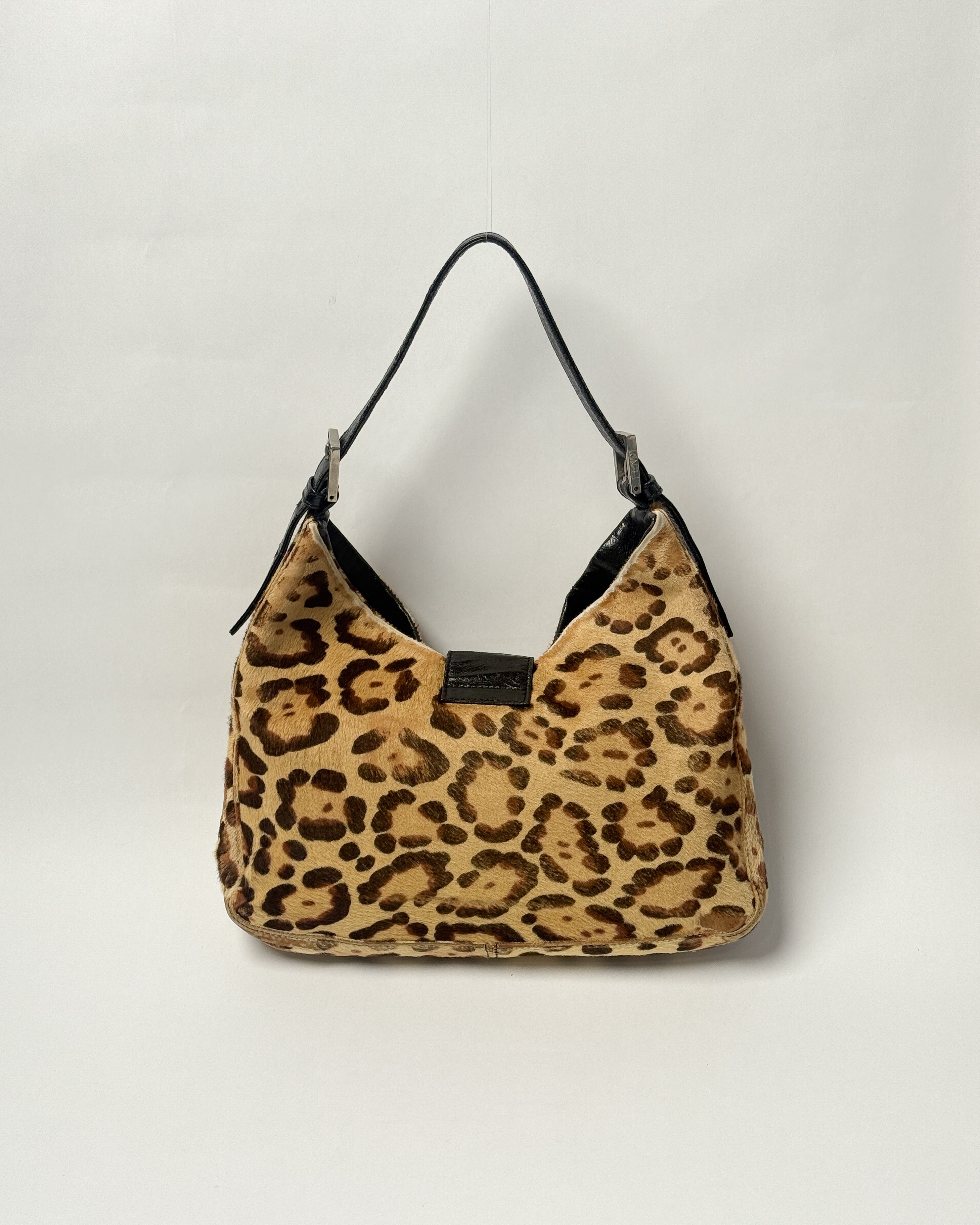 Fendi Leopard Print Mamma Baguette