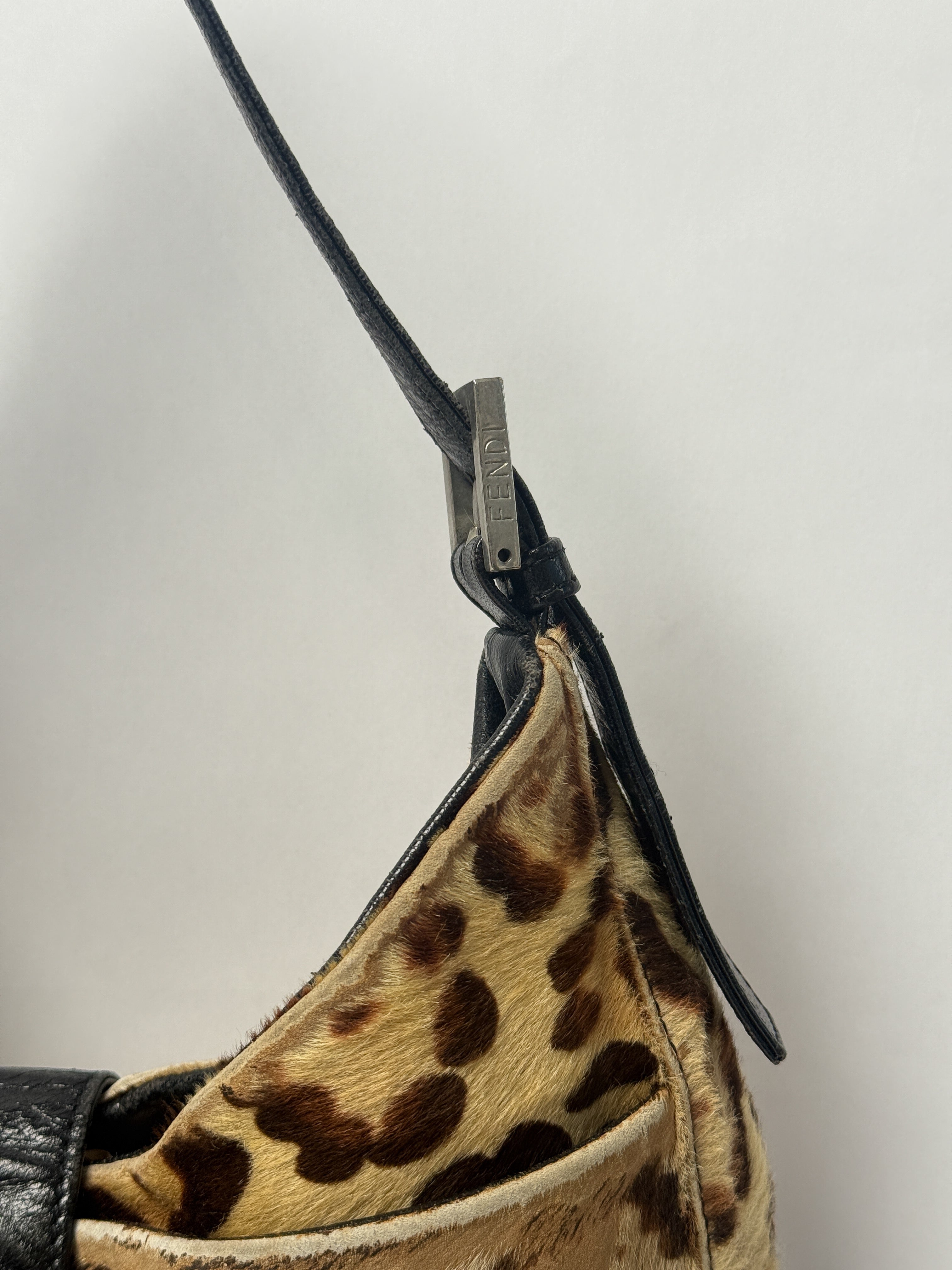 Fendi Leopard Print Mamma Baguette