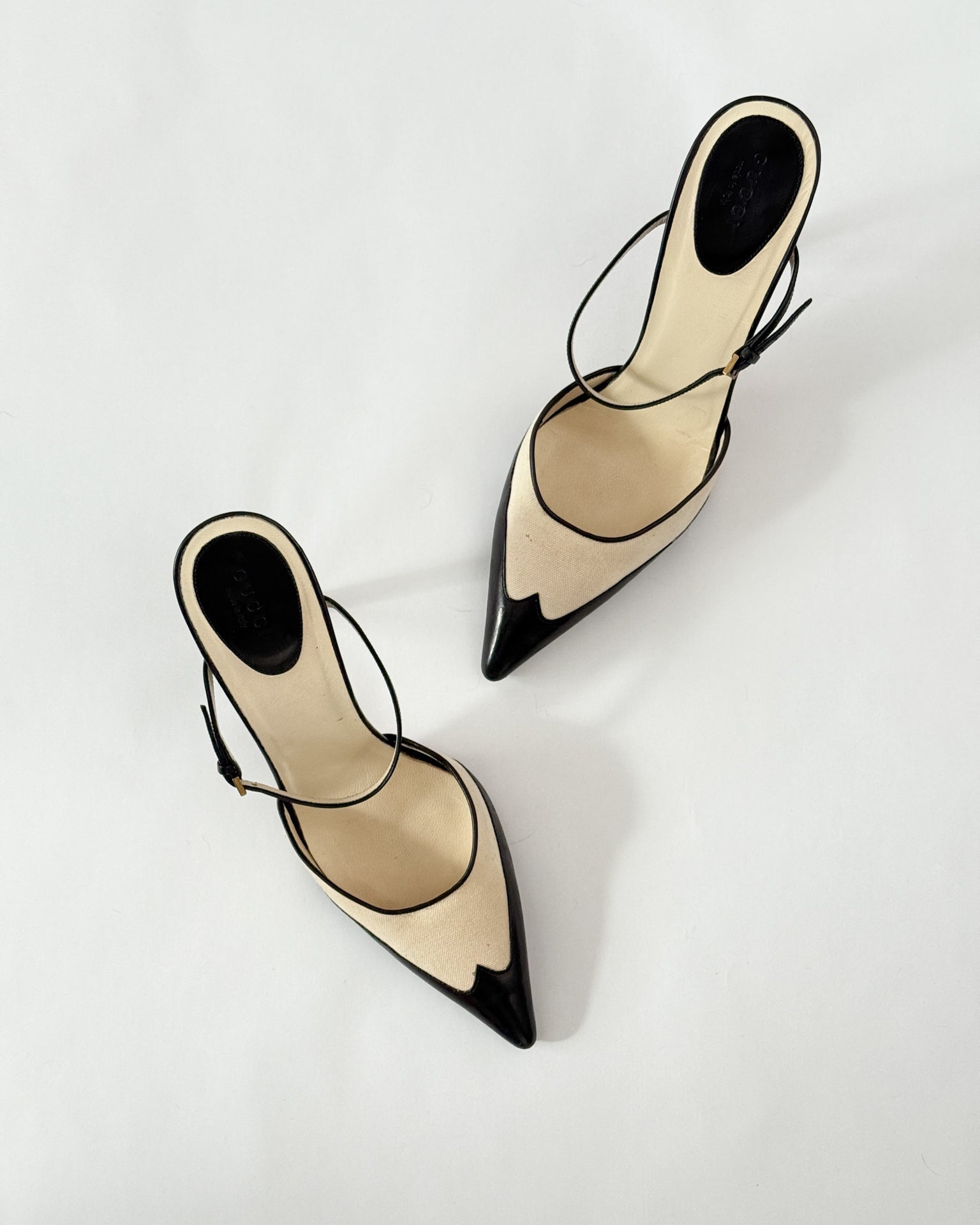 Gucci Western Two Tone Mules • EU40