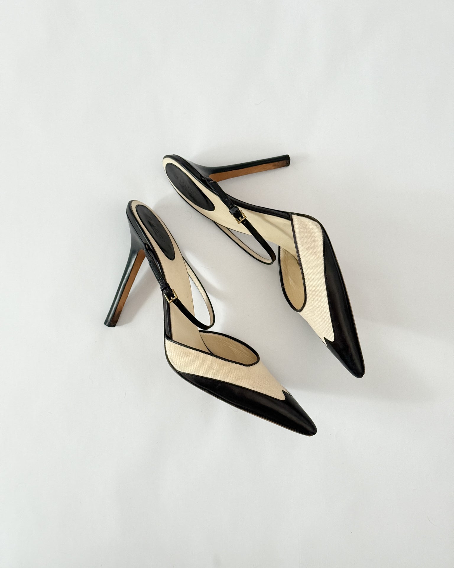 Gucci Western Two Tone Mules • EU40