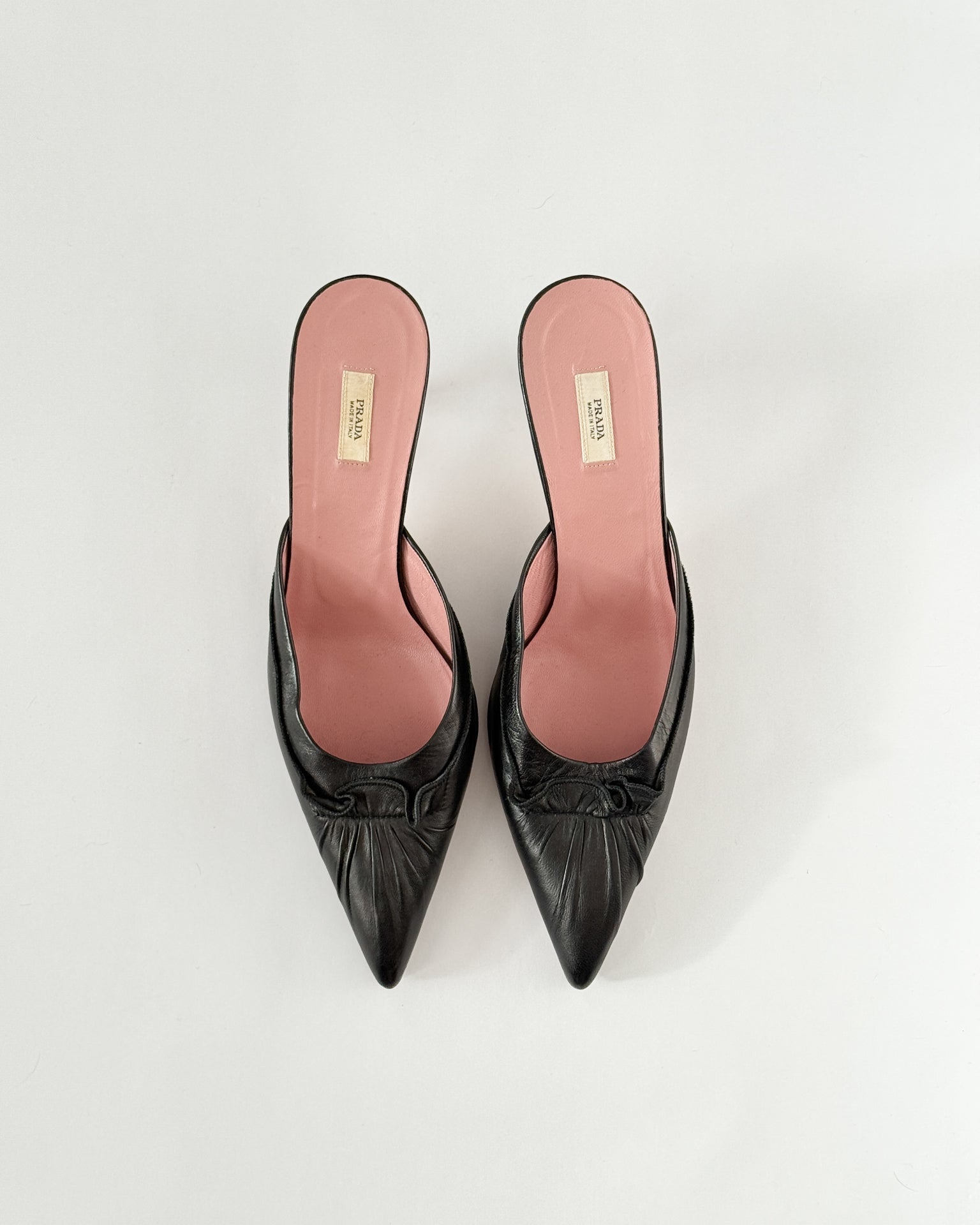 Prada Pointed Toe Mules • EU39