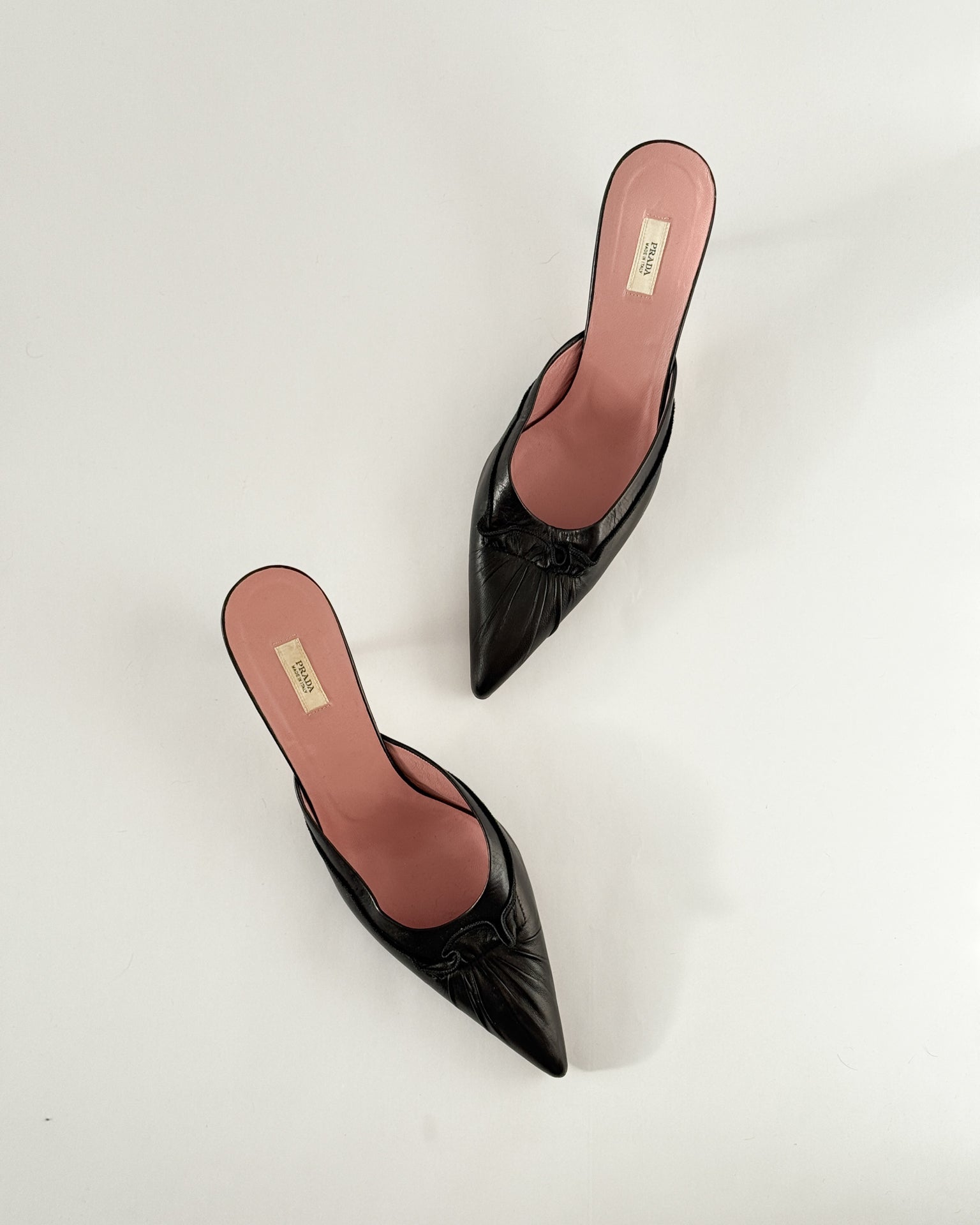 Prada Pointed Toe Mules • EU39