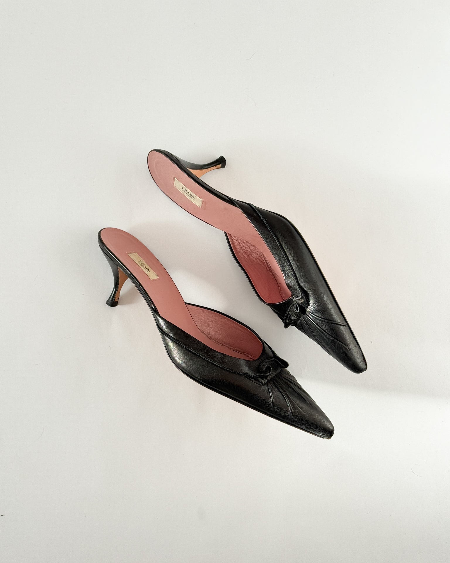 Prada Pointed Toe Mules • EU39